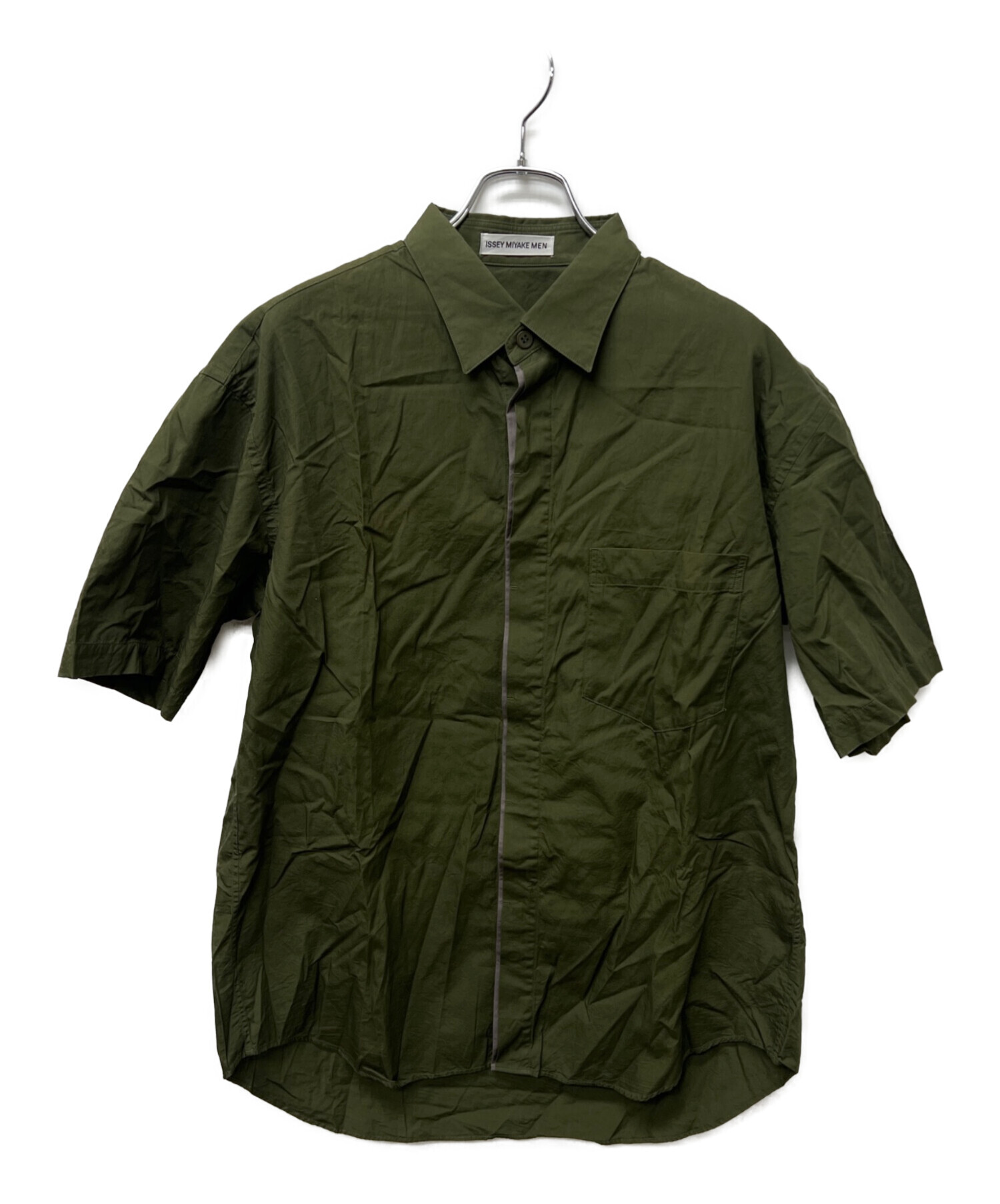 中古・古着通販】ISSEY MIYAKE MEN (イッセイミヤケメン) 半袖シャツ