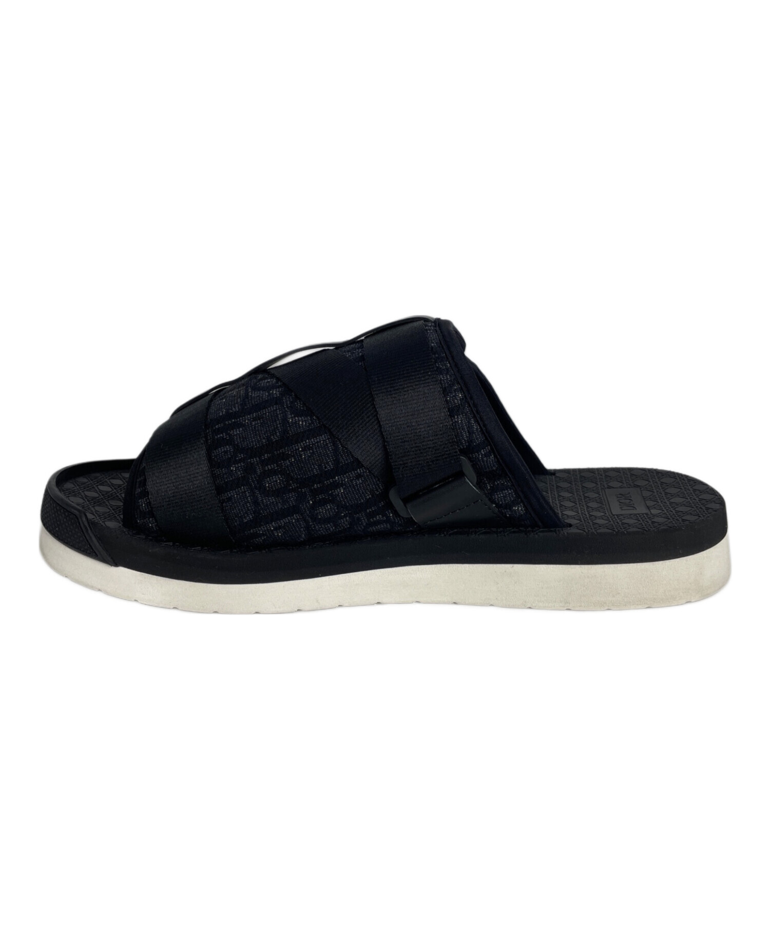 中古・古着通販】Dior (ディオール) アルファサンダル ブラック サイズ