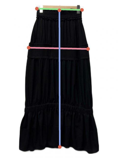 中古・古着通販】ENFOLD (エンフォルド) ギャザーペプラムスカート