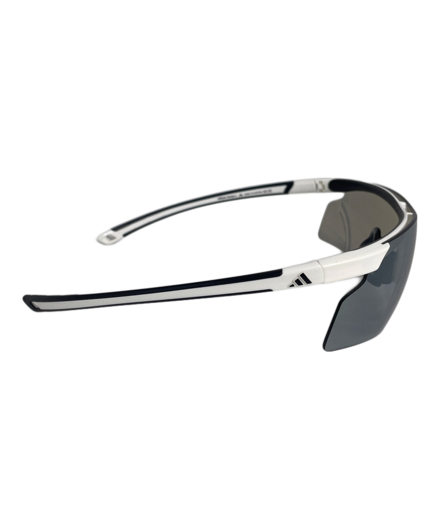中古・古着通販】adidas (アディダス) スポーツサングラス ホワイト