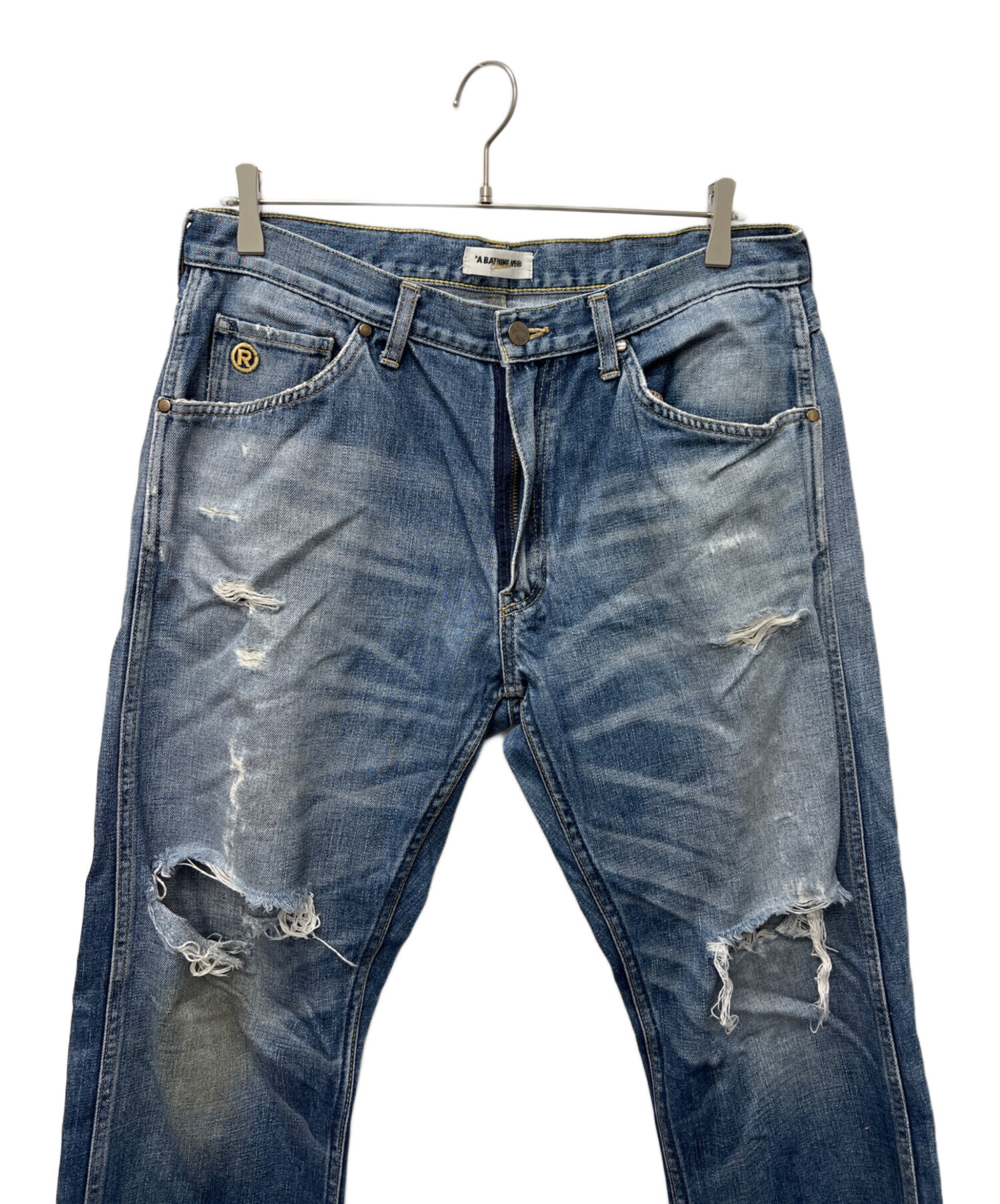 中古・古着通販】A BATHING APE (ア ベイシング エイプ) デニムパンツ