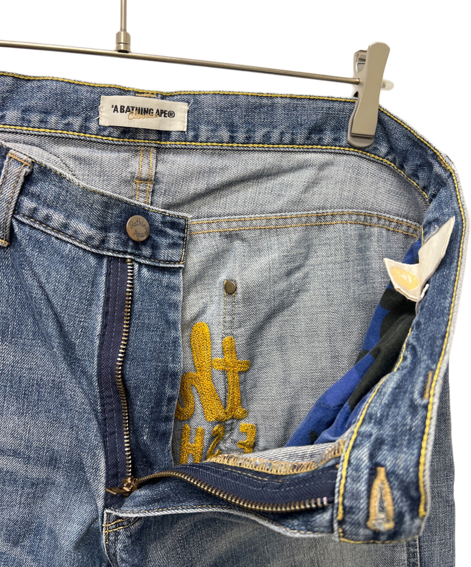 中古・古着通販】A BATHING APE (ア ベイシング エイプ) デニムパンツ