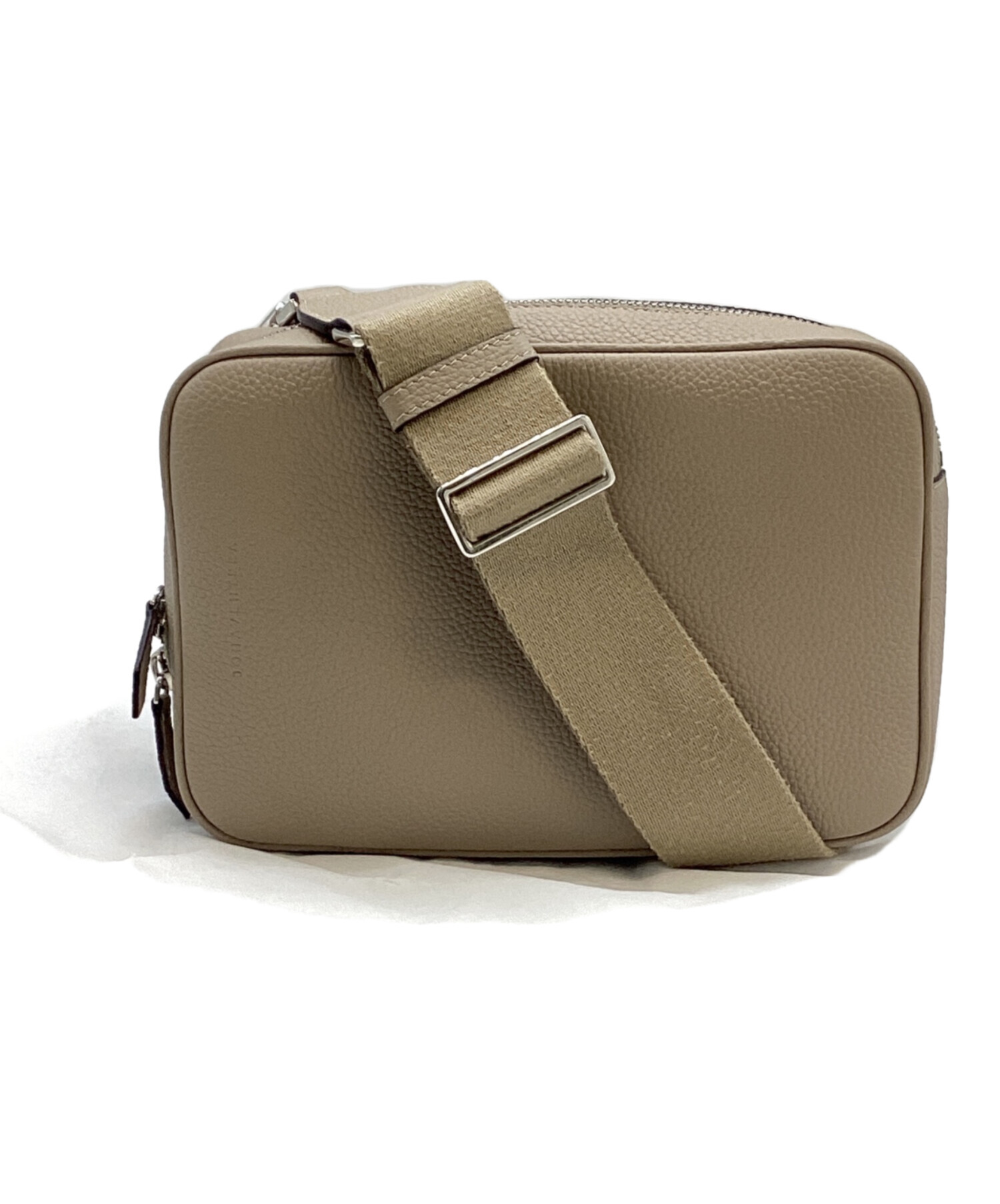 えがおさん様　40 BONAVENTURA ベージュレザーショルダーバッグ 中古・古着通販】bonaventura (ボナベンチュラ) ショルダーバッグ