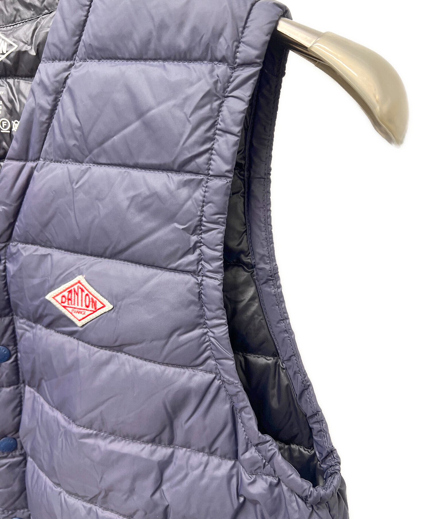 中古・古着通販】DANTON (ダントン) ダウンベスト ネイビー サイズ:36