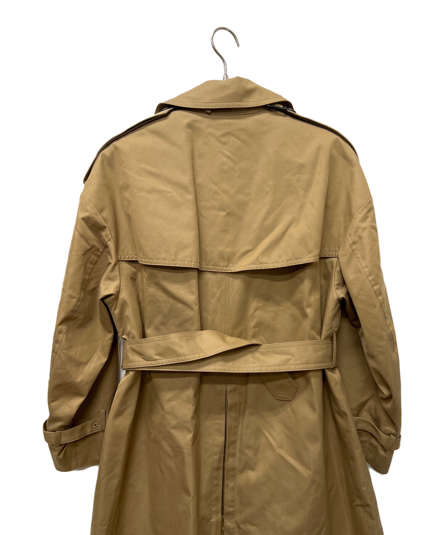 中古・古着通販】HYKE (ハイク) コート ベージュ サイズ:2｜ブランド