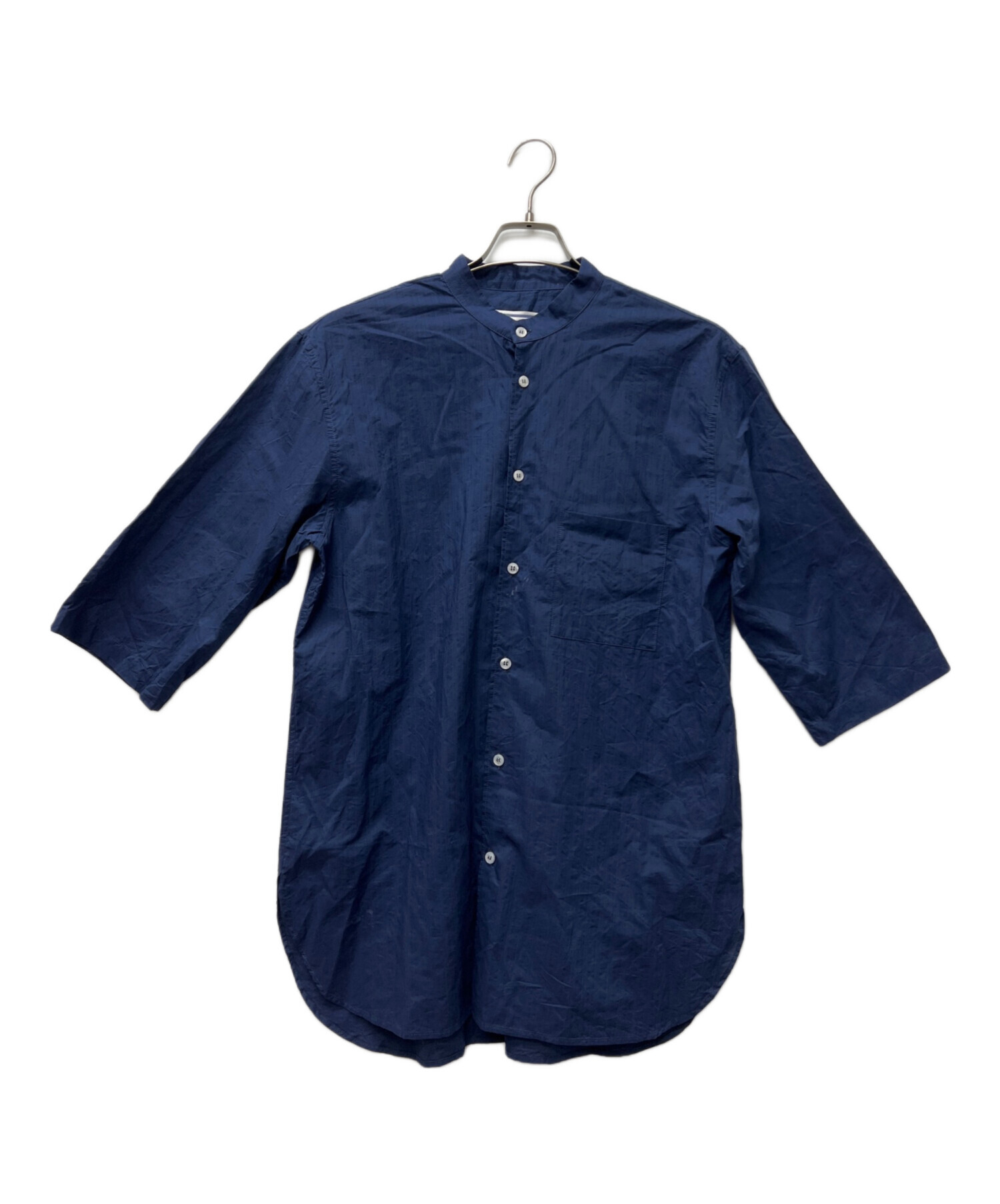 中古・古着通販】CristaSeya (クリスタセヤ) 長袖シャツ ネイビー