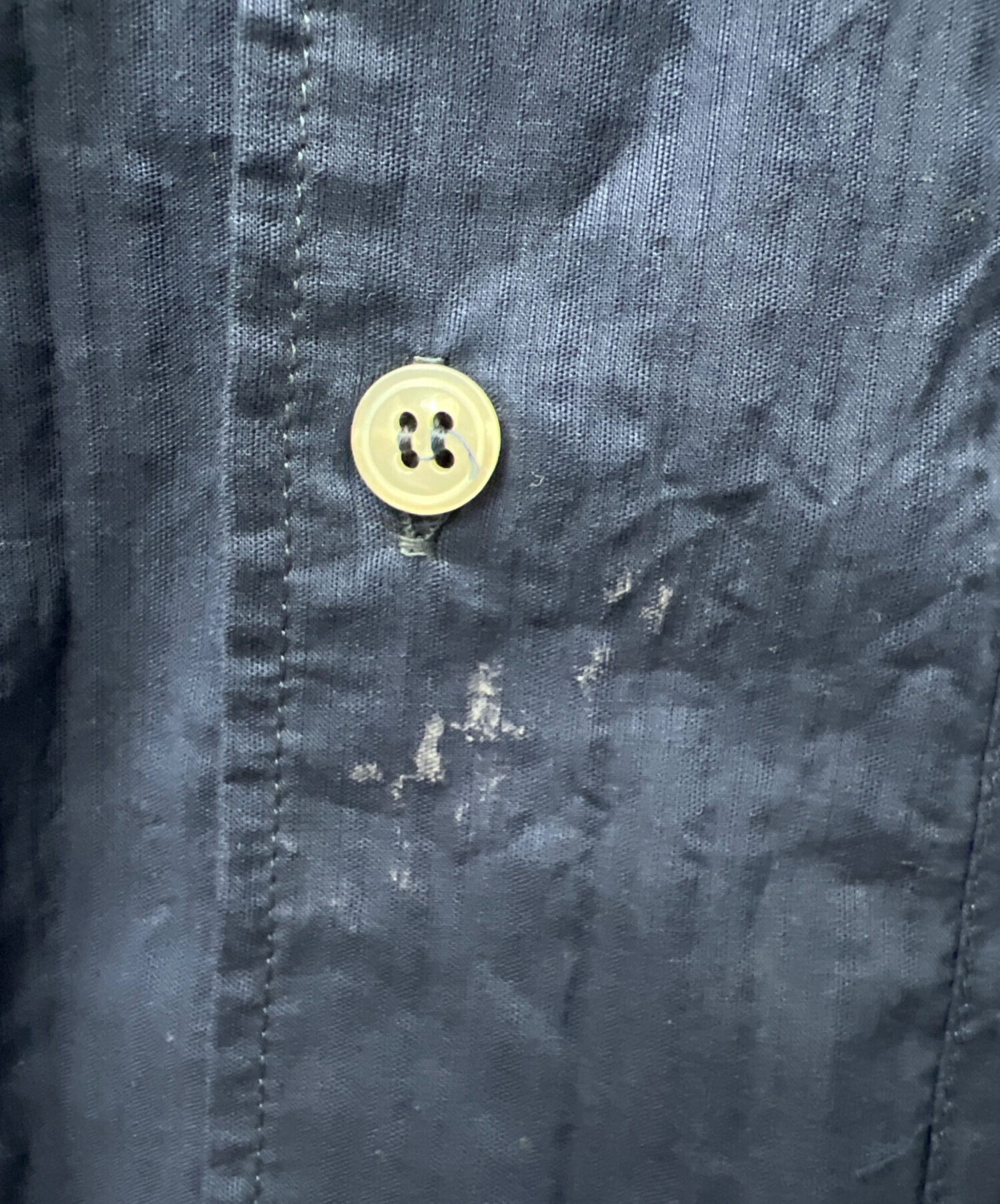 中古・古着通販】CristaSeya (クリスタセヤ) 長袖シャツ ネイビー 