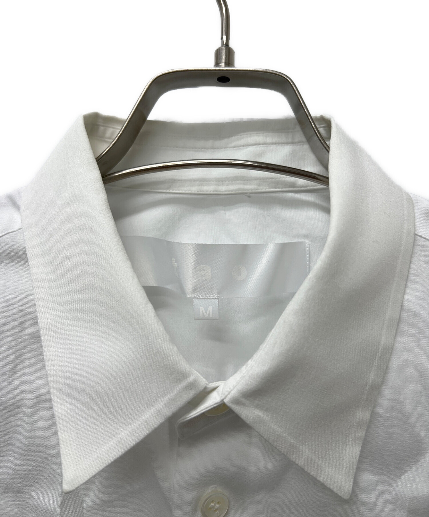 タオ　コムデギャルソン半袖シャツ Mサイズ 中古・古着通販】TAO COMME des GARCONS (タオ コムデギャルソン) 半袖