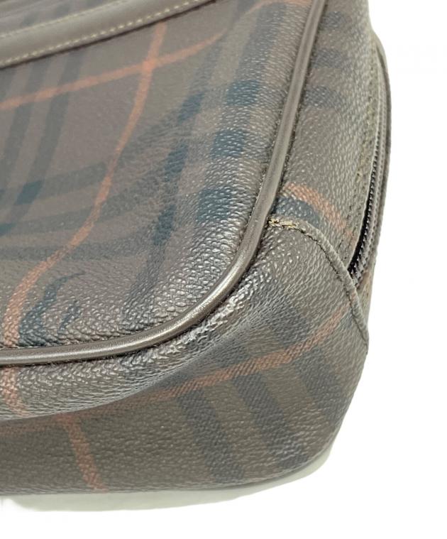 中古・古着通販】BURBERRY (バーバリー) クラッチバッグ ブラウン