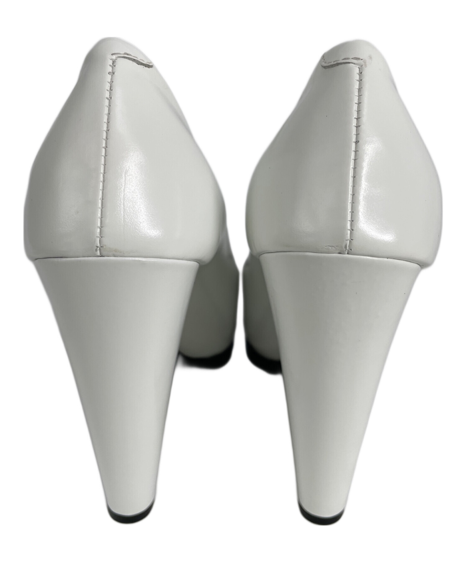 中古・古着通販】CELINE (セリーヌ) ハイヒールパンプス ホワイト