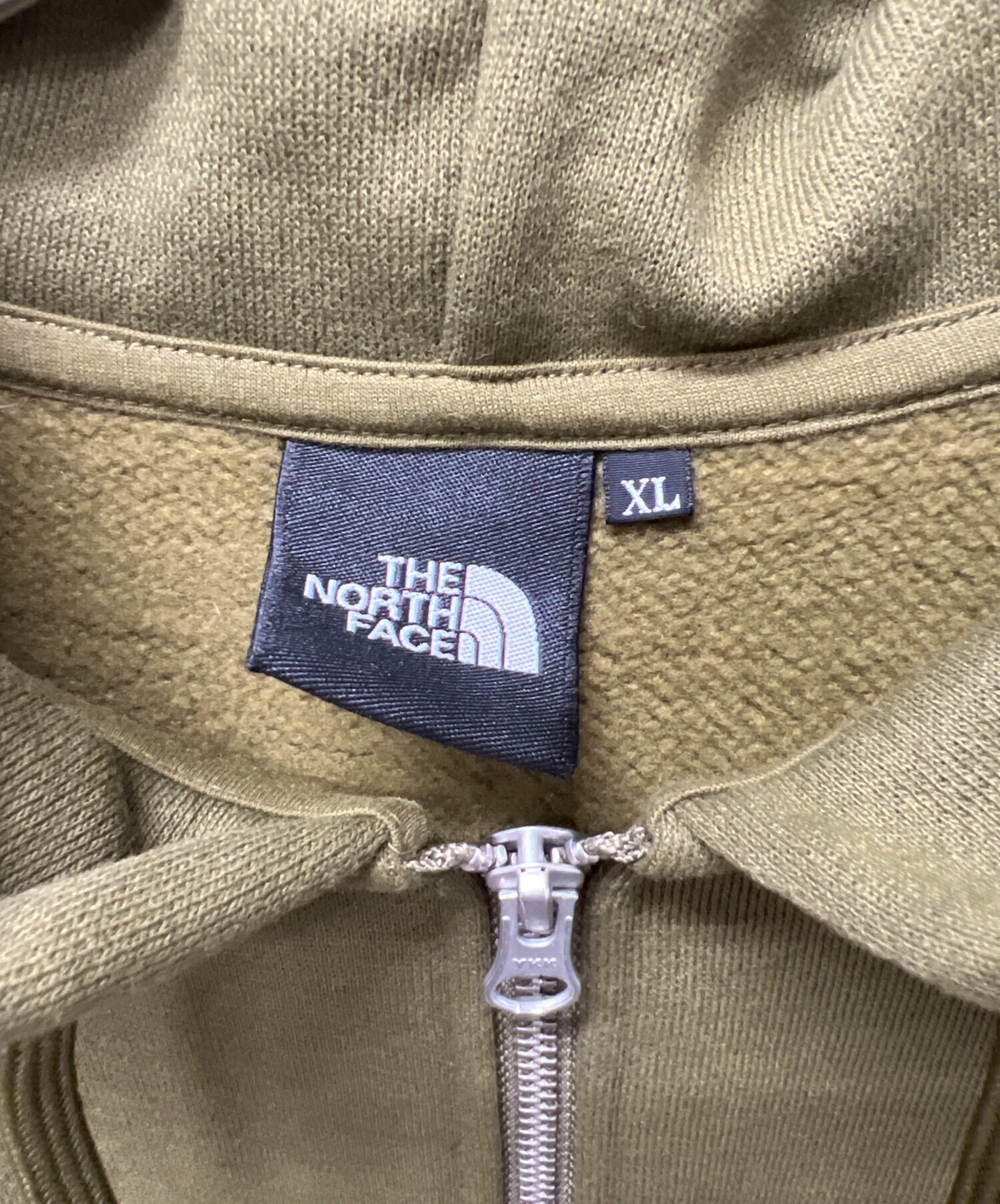 THE NORTH FACE ジップパーカー　ニュートープ（カーキ） 中古・古着通販】THE NORTH FACE (ザ ノース フェイス) ジップパーカー