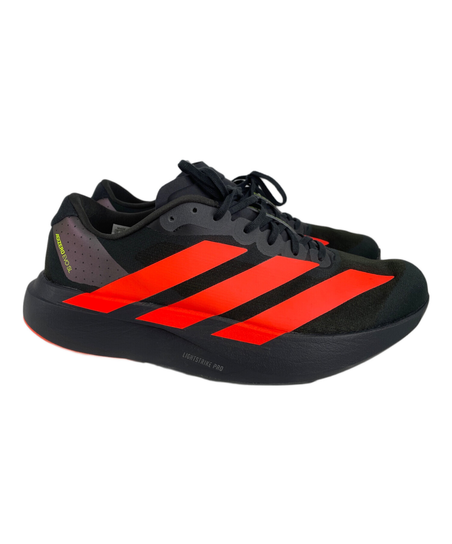 美品　adidas evosl メンズ28センチ 中古・古着通販】adidas (アディダス) adizero EVO SL ブラック