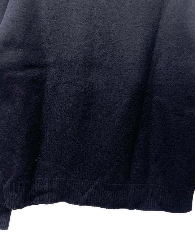 中古・古着通販】ETRO (エトロ) 薄手ニット ブラック×ブルー サイズ:M