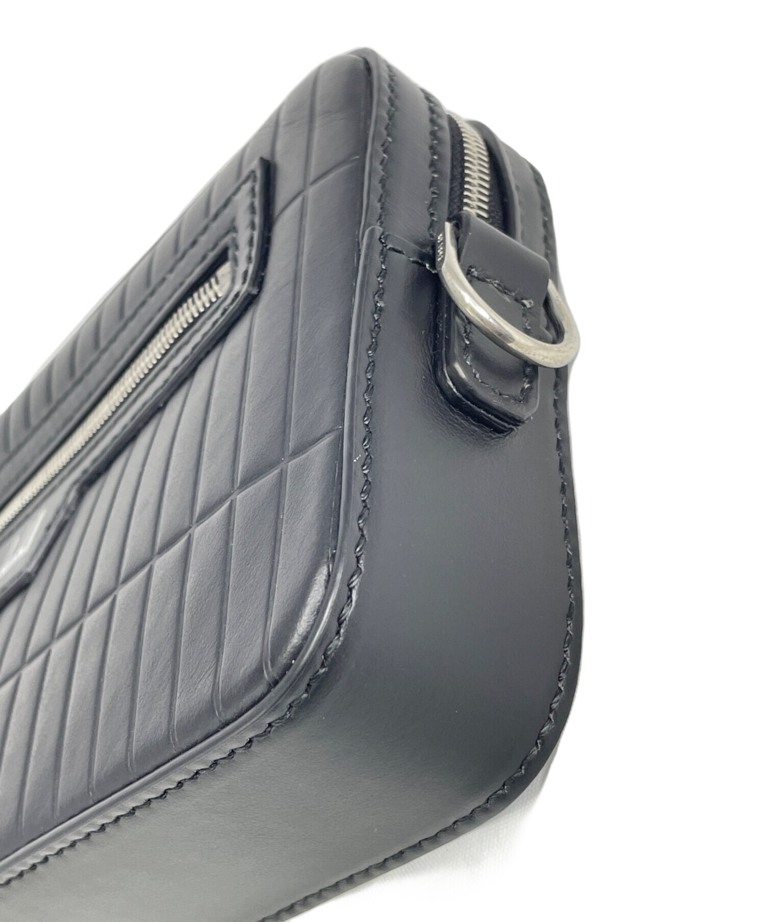 中古・古着通販】dunhill (ダンヒル) ショルダーバッグ ブラック