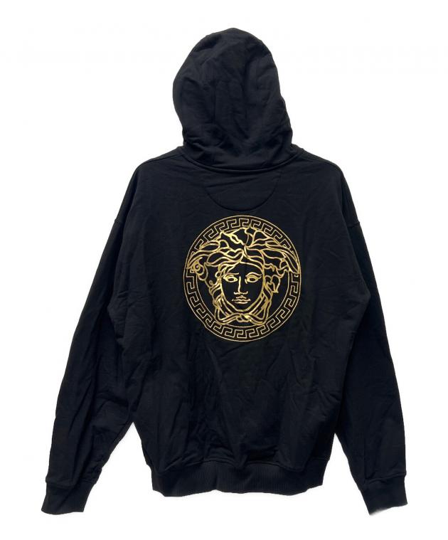 FENDI パーカー　ブラック FENDI フェンディ ジップアップ パーカー メンズ L ブラック