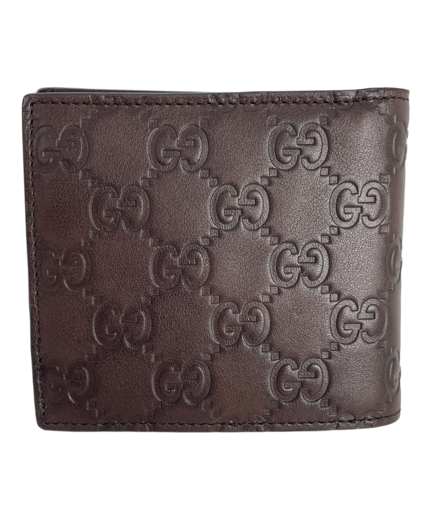 グッチ２つ折り財布未使用品！安心鑑定済激安早い者勝ち 中古・古着通販】GUCCI (グッチ) 2つ折り財布｜ブランド・古着通販