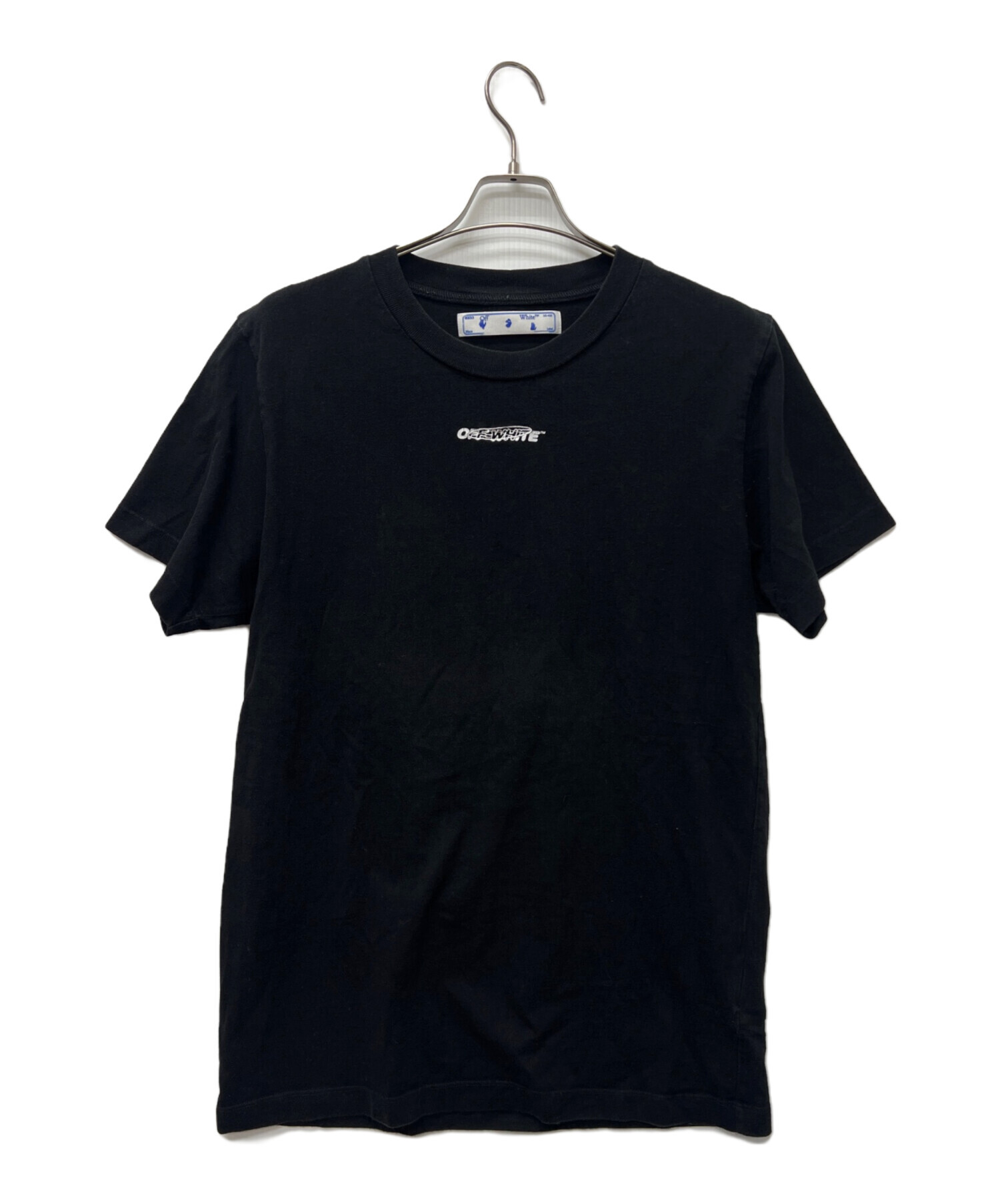 中古・古着通販】OFFWHITE (オフホワイト) クルーネックTシャツ 