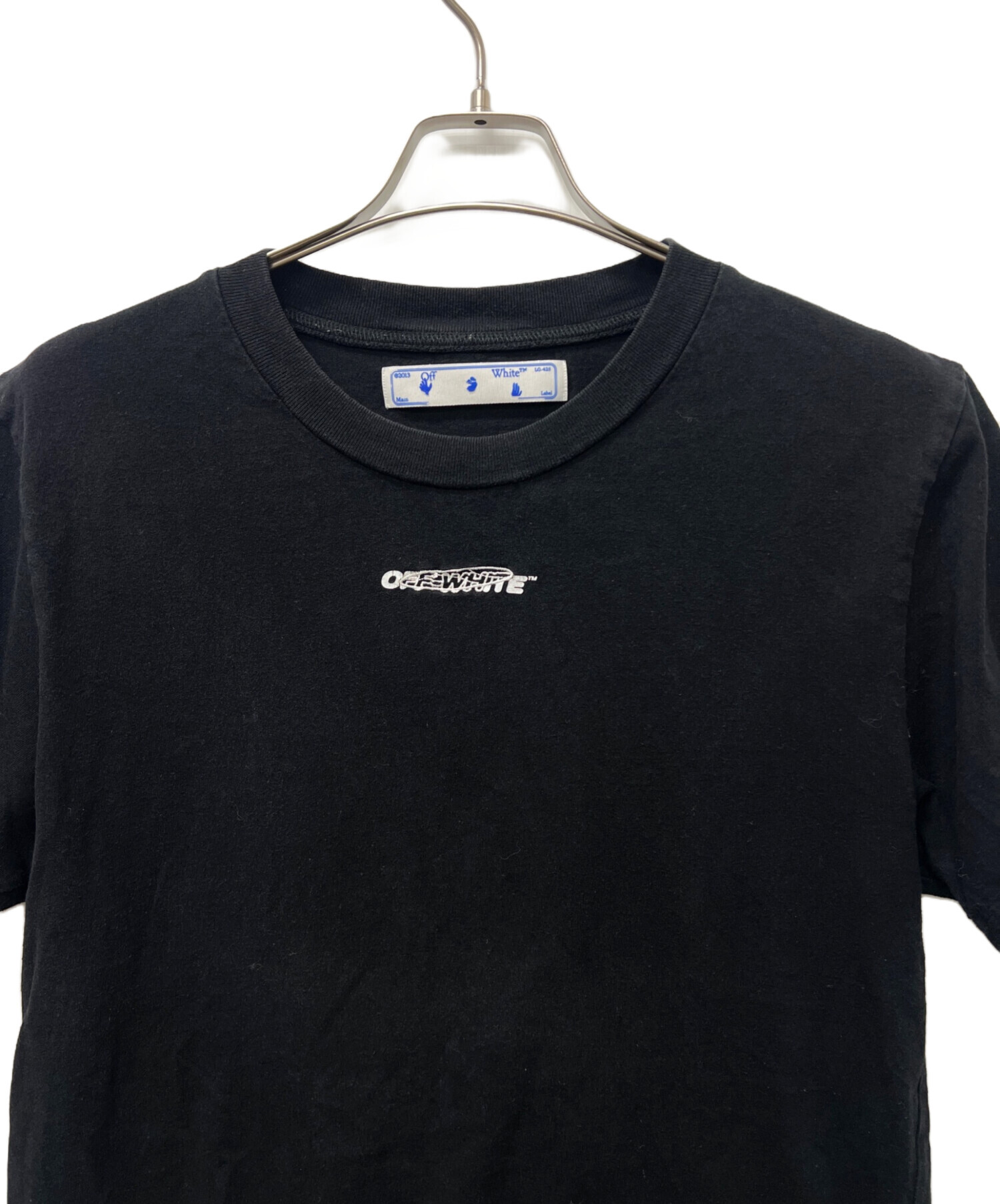 中古・古着通販】OFFWHITE (オフホワイト) クルーネックTシャツ 