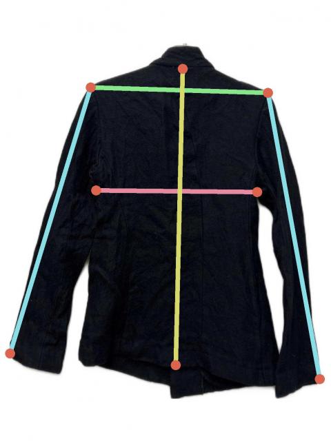 OBSCUR オブスキュージャケット 中古・古着通販】OBSCUR (オブスキュー) ジャケット ブラック サイズ