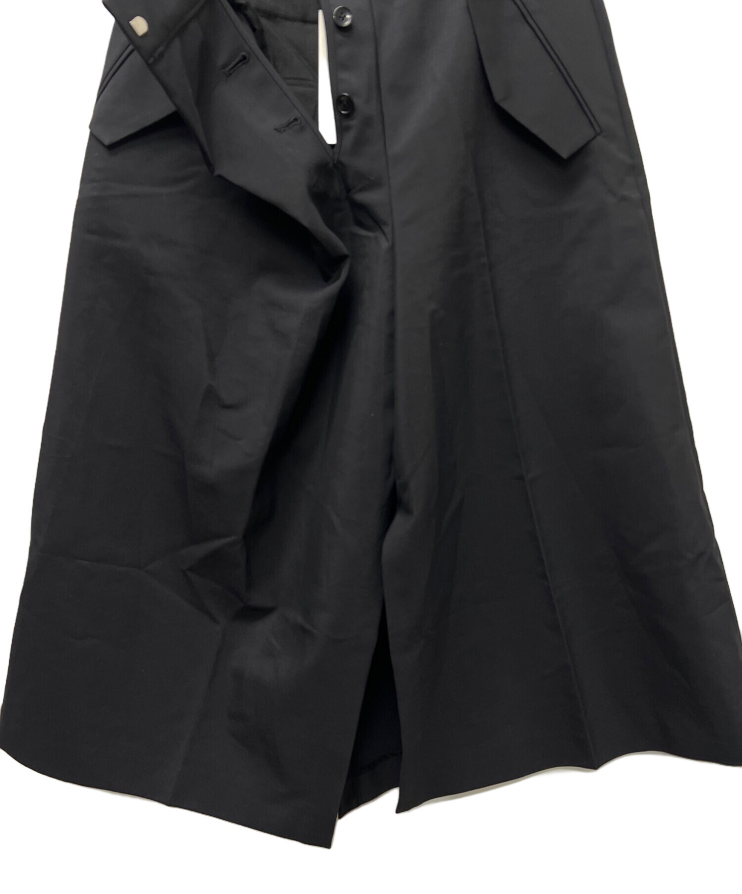 中古・古着通販】CINOH (チノ) ASYMMETRIC PANTS ブラック サイズ:36