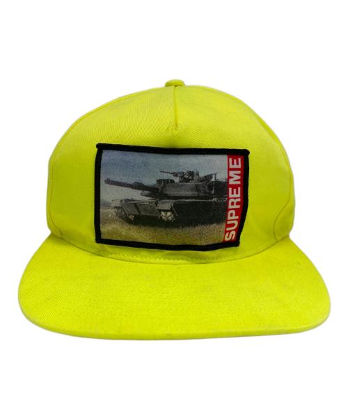 supremeシュプリームキャップ帽子黄色イエローパイル生地本店購入レア状態良好 中古・古着通販】SUPREME (シュプリーム) Visor Print Camp Cap