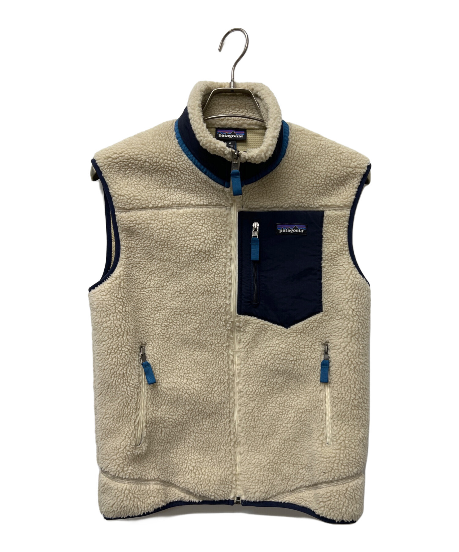 中古・古着通販】Patagonia (パタゴニア) フリースベスト アイボリー 