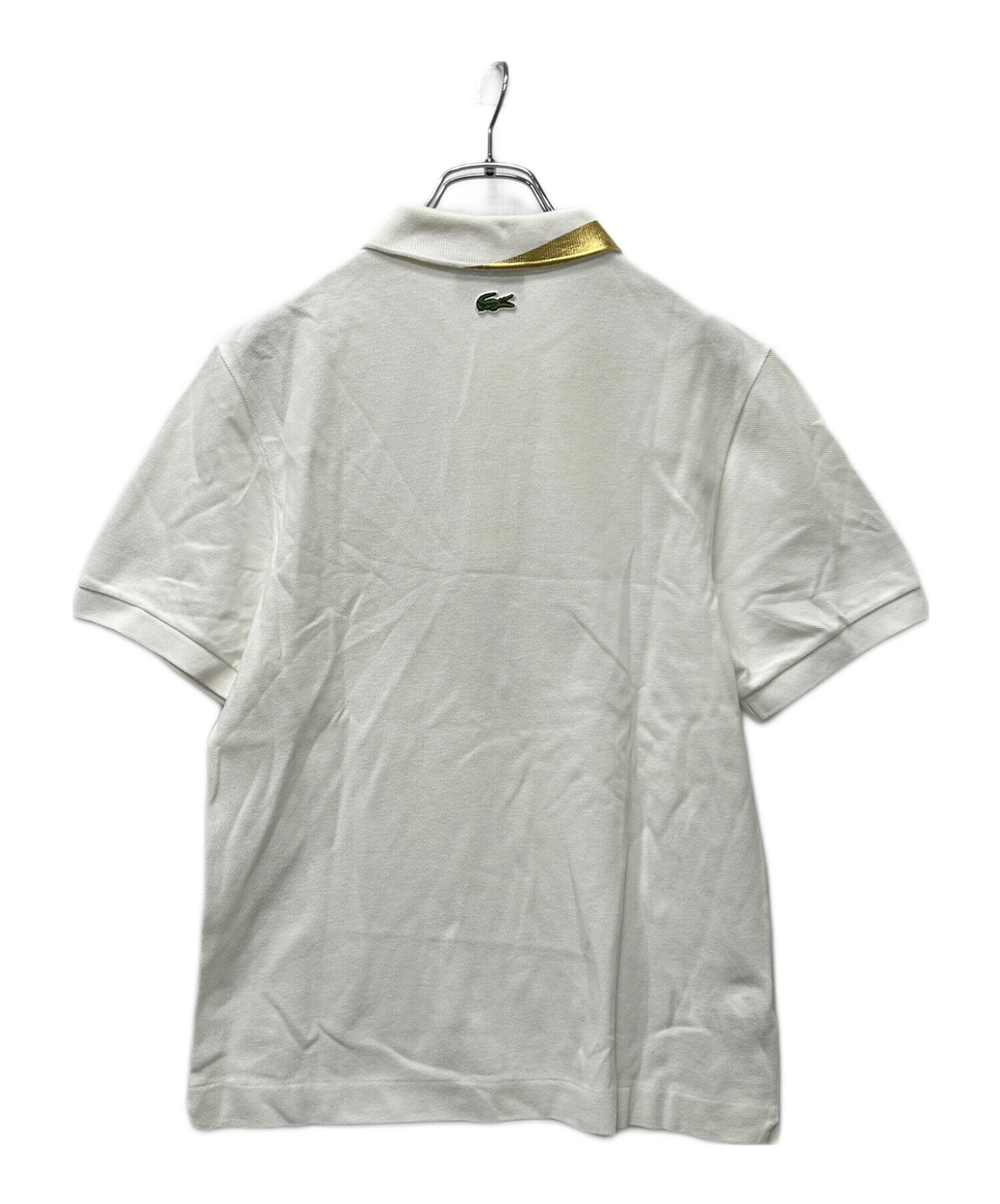 中古・古着通販】LACOSTE (ラコステ) ポロシャツ ホワイト サイズ:XS