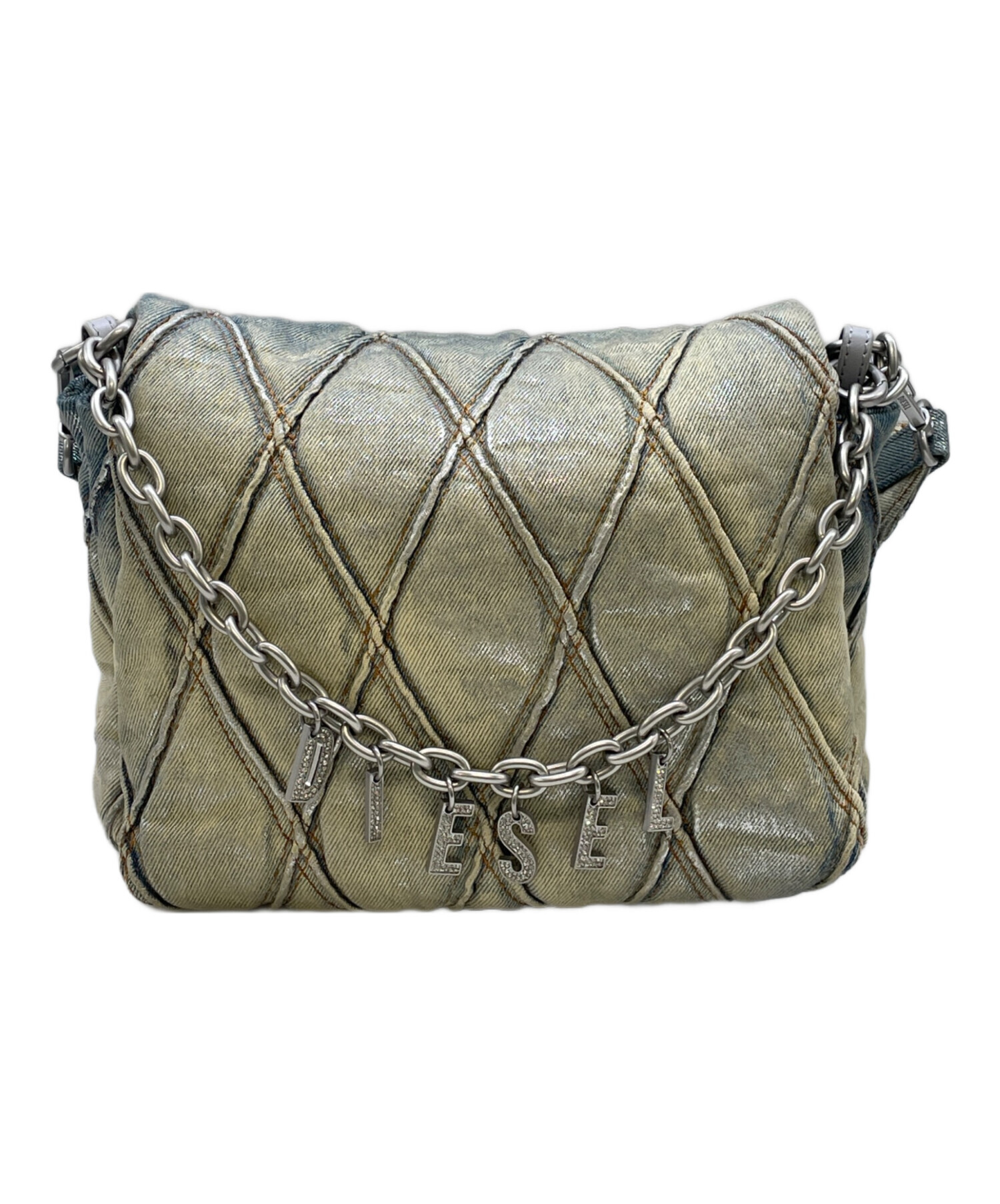 中古・古着通販】DIESEL (ディーゼル) 2WAYショルダーバッグ ブルー