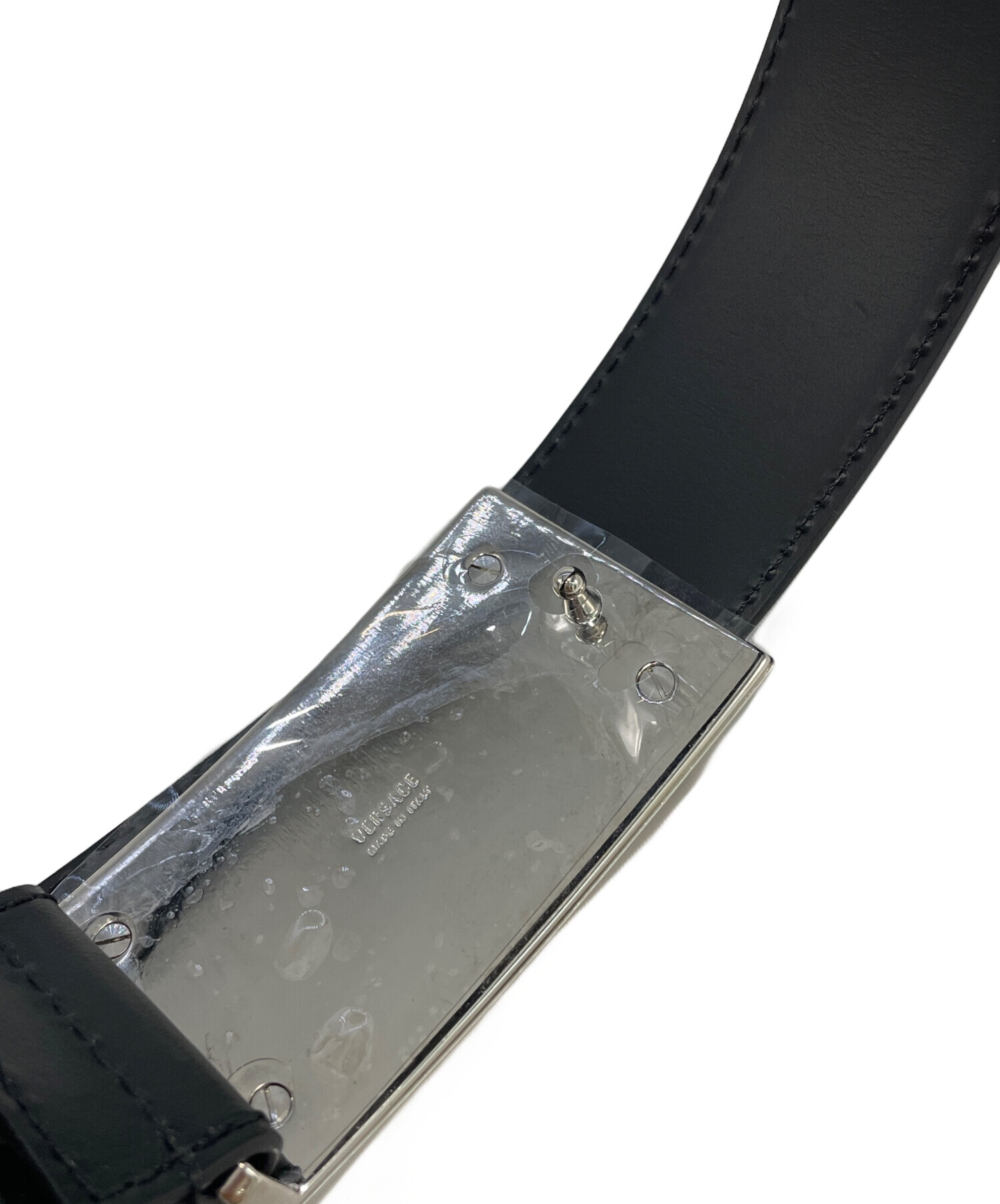 中古・古着通販】VERSACE (ヴェルサーチェ) ベルト ブラック サイズ:80