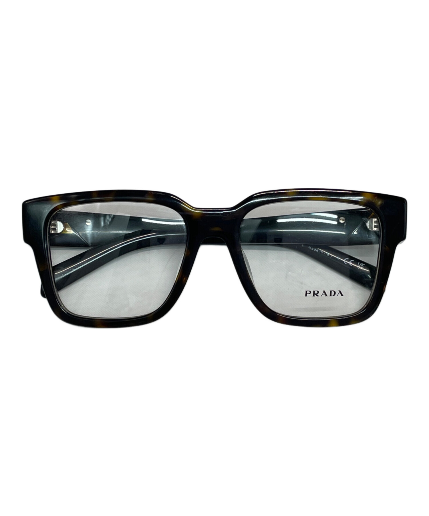 中古・古着通販】PRADA (プラダ) 伊達眼鏡 ブラウン｜ブランド・古着 