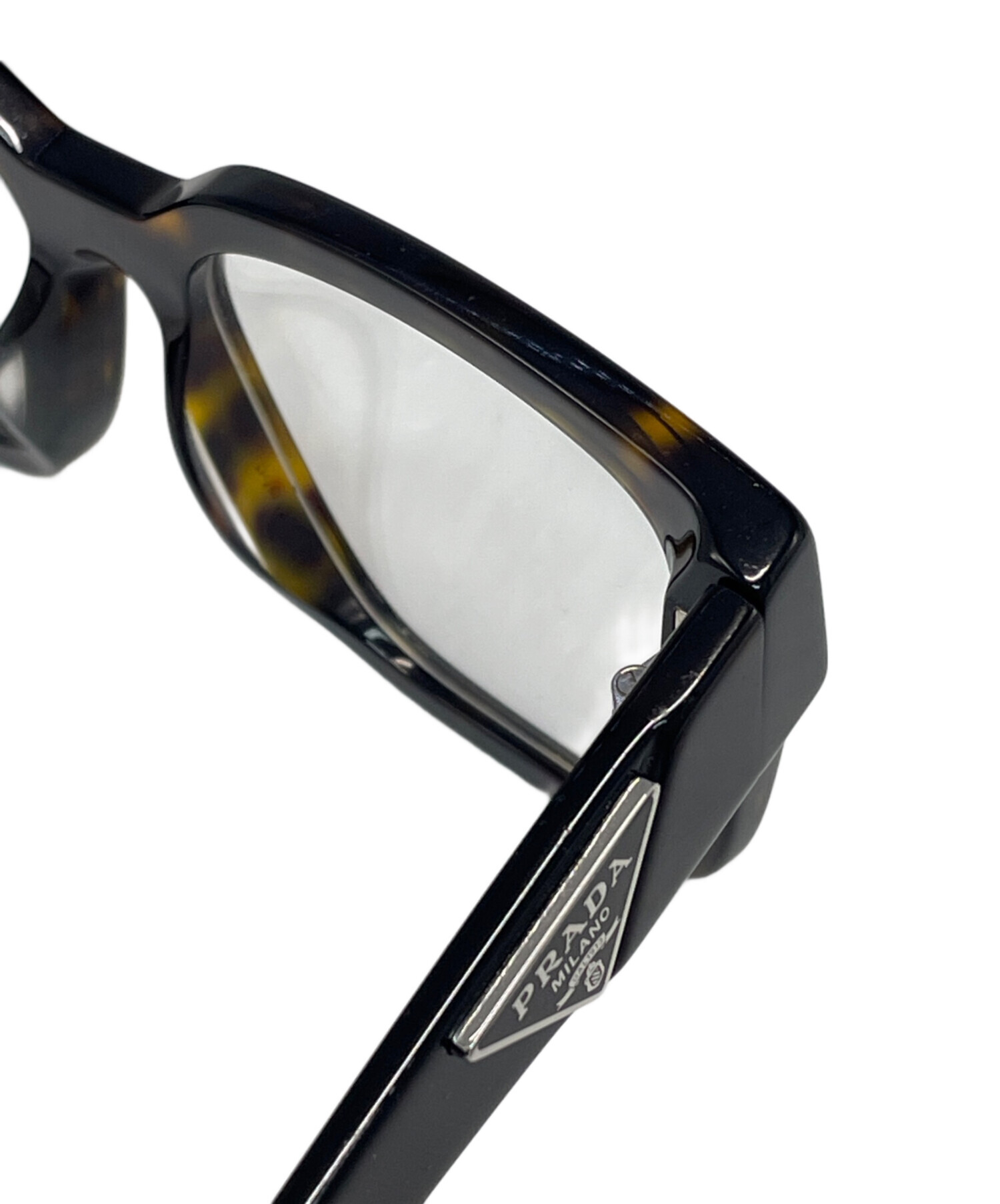 中古・古着通販】PRADA (プラダ) 伊達眼鏡 ブラウン｜ブランド・古着 