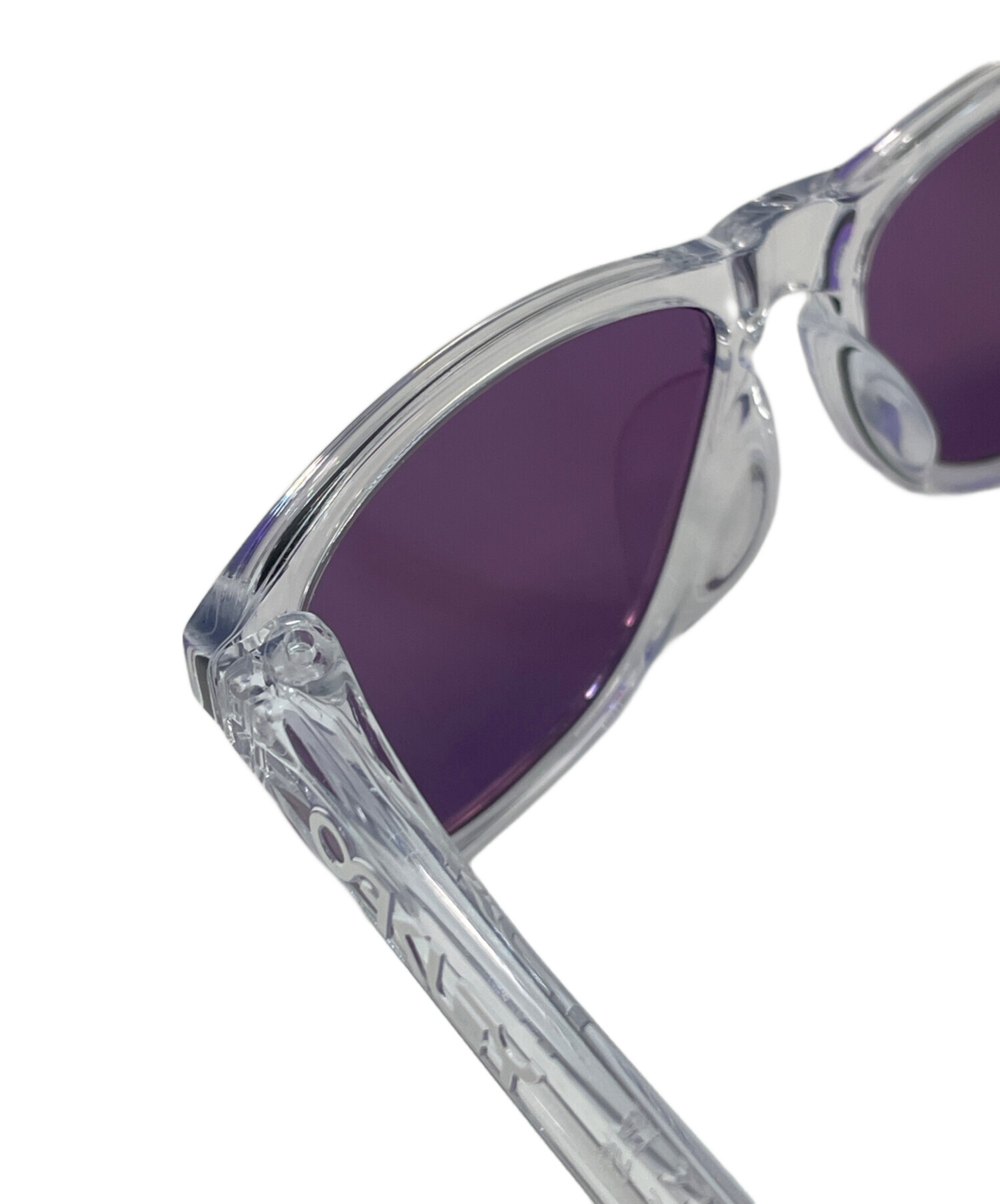 Oakley スポーツ用サングラス パープル Oakley スポーツサングラス 紫