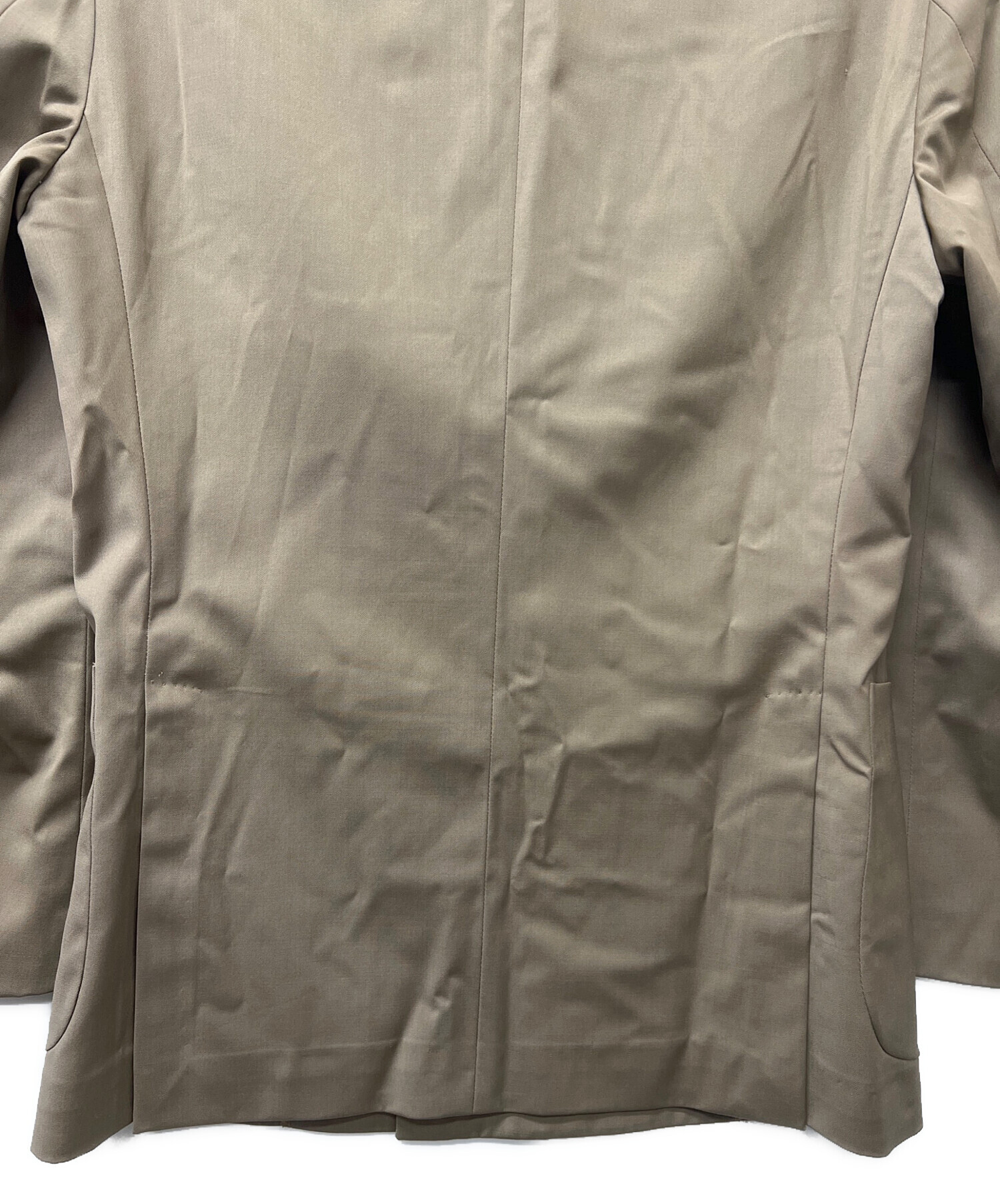 中古・古着通販】CARUSO (カルーゾ) ダブルジャケット カーキ