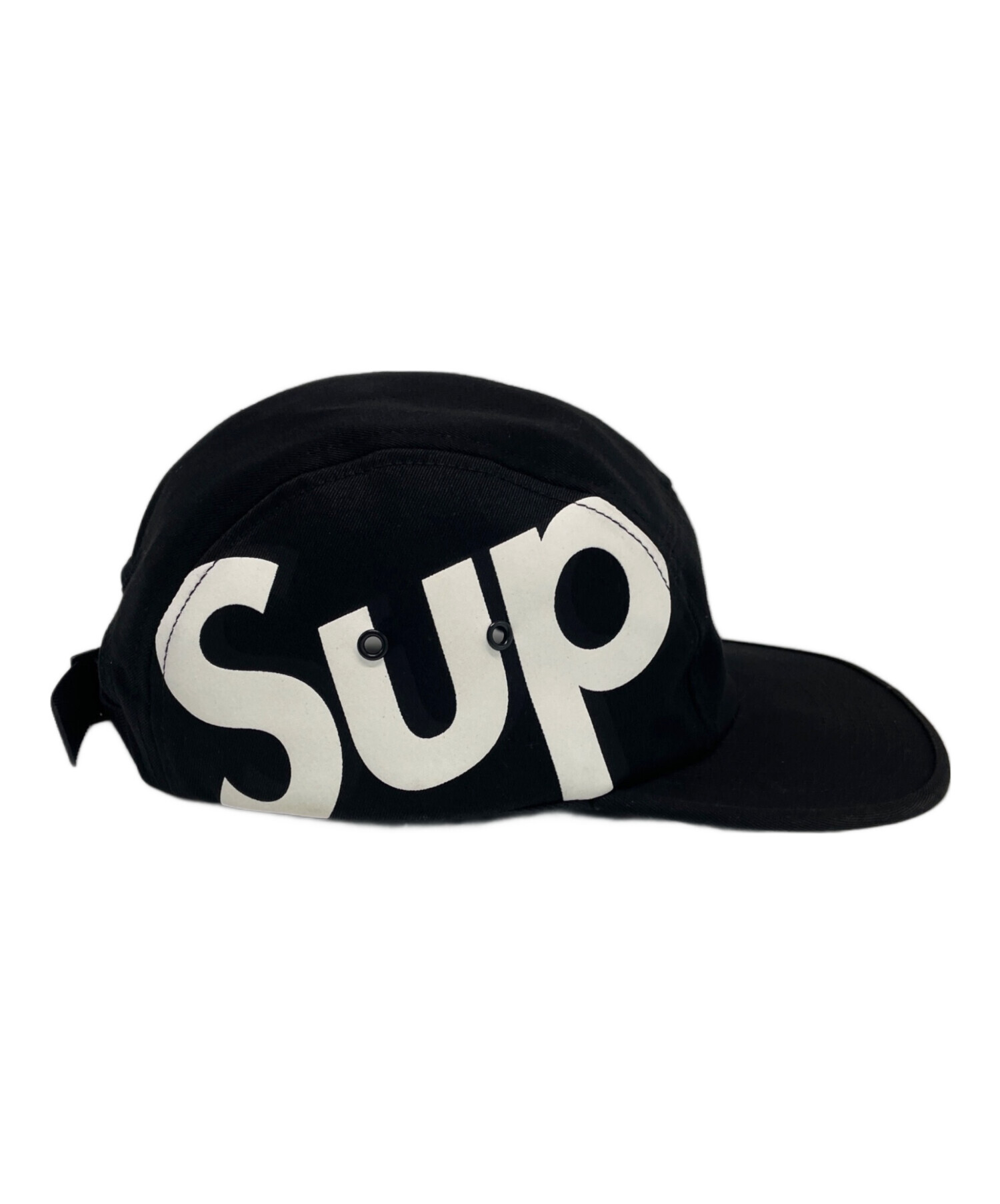 シュプリーム　サイドロゴキャップ 中古・古着通販】SUPREME (シュプリーム) サイドロゴキャップ ブラック