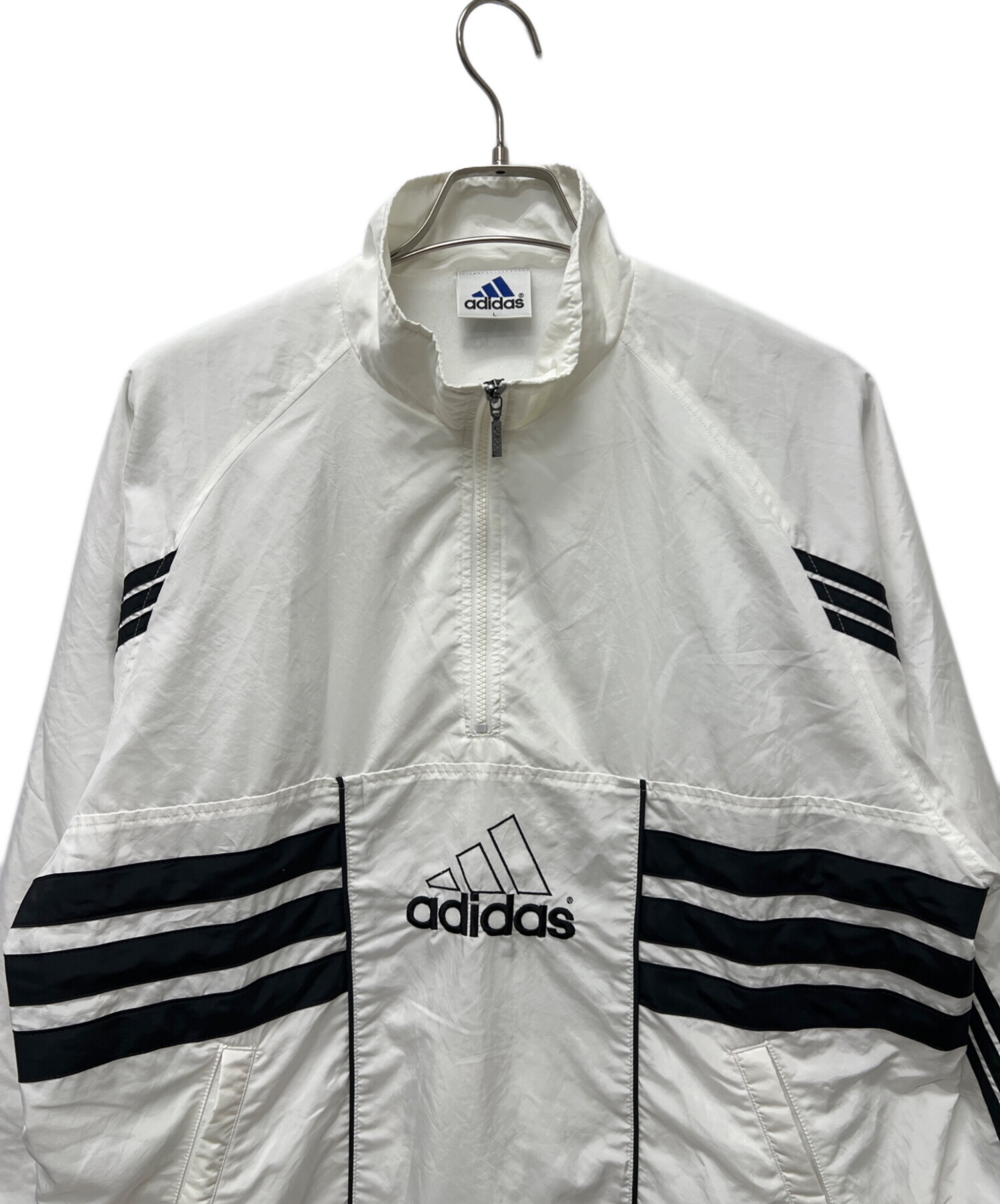 中古・古着通販】adidas (アディダス) ハーフジップジャケット