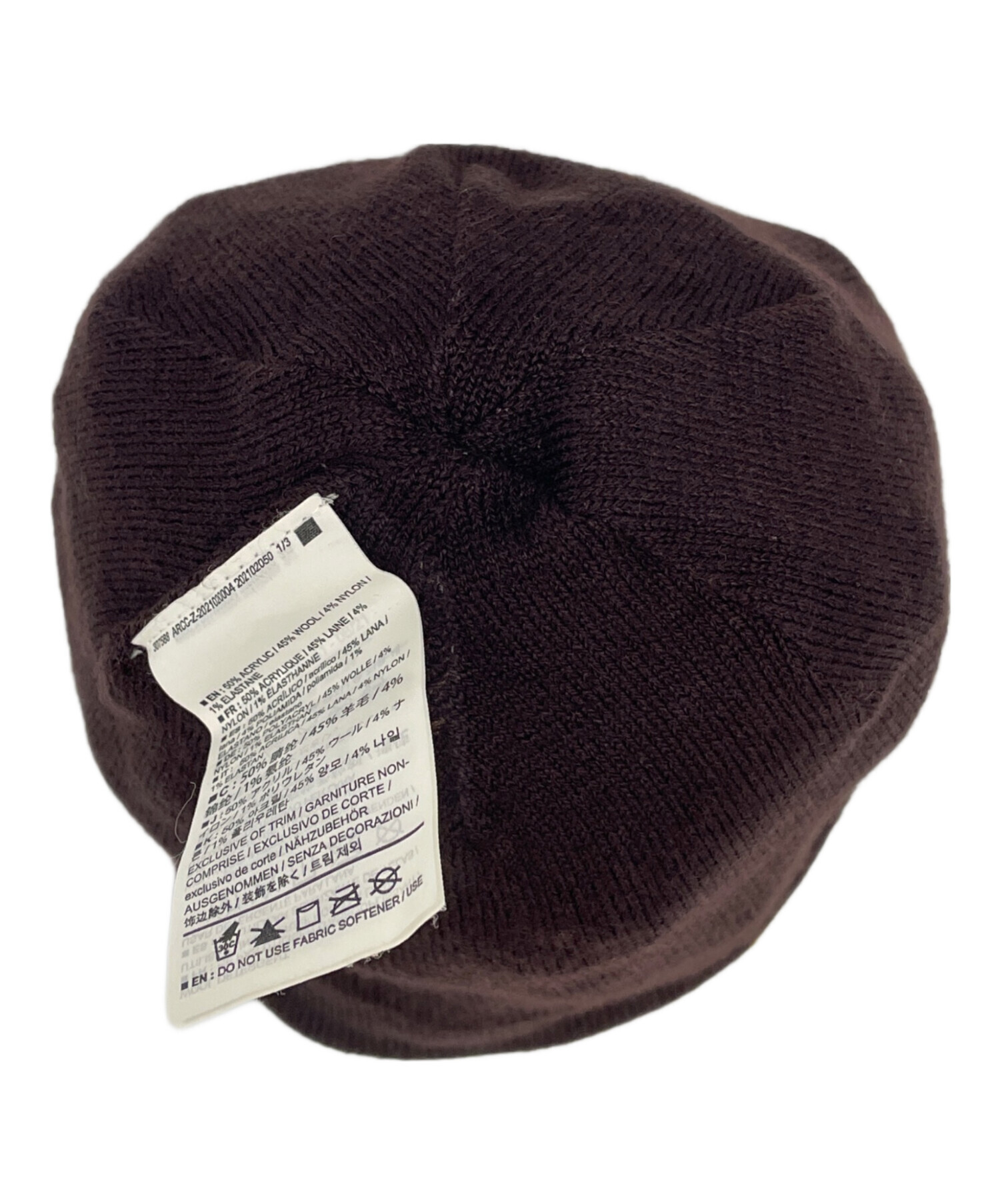 中古・古着通販】ARC'TERYX (アークテリクス) ニット帽 ブラウン