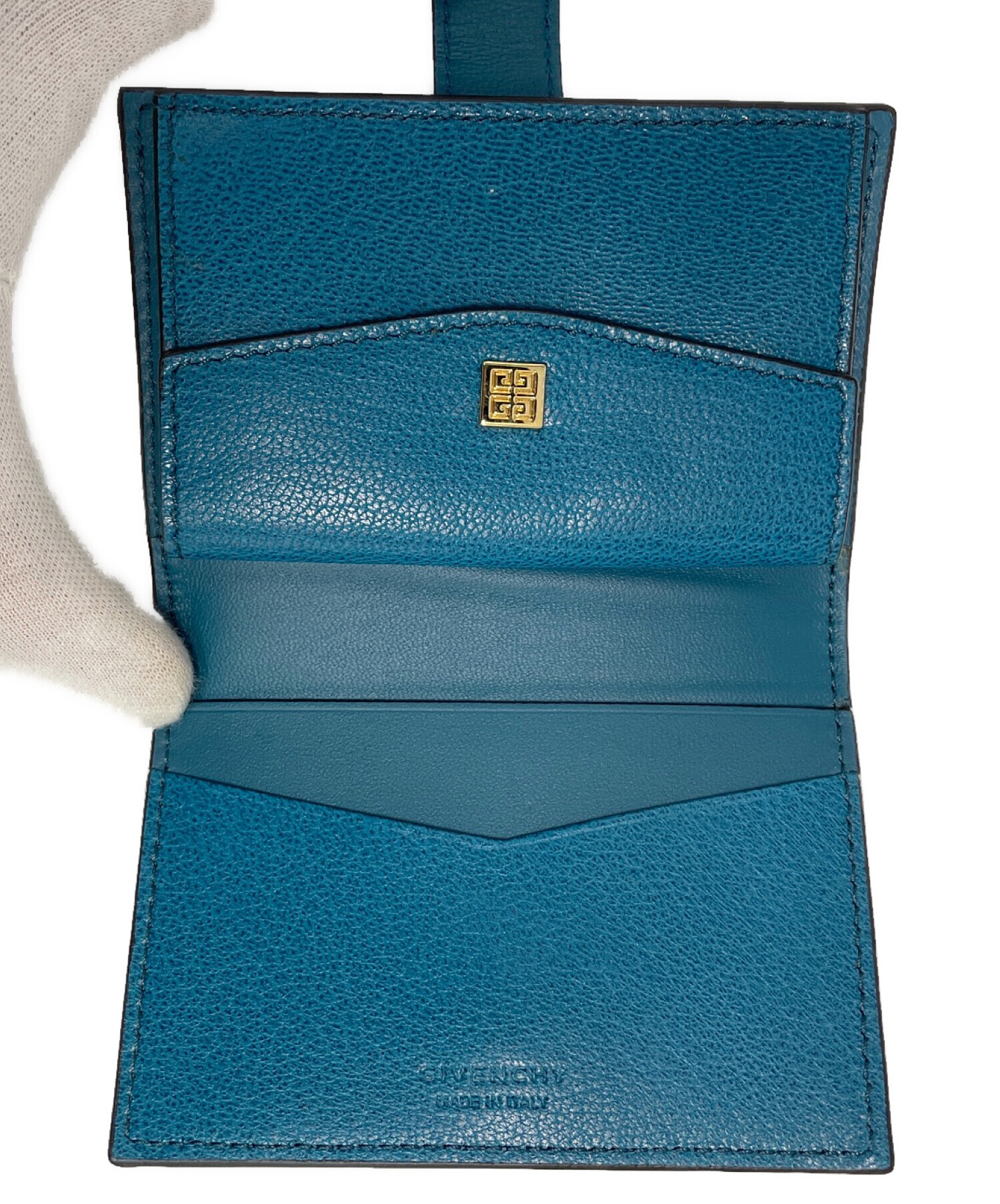 中古・古着通販】GIVENCHY (ジバンシィ) コインケース ブルー 