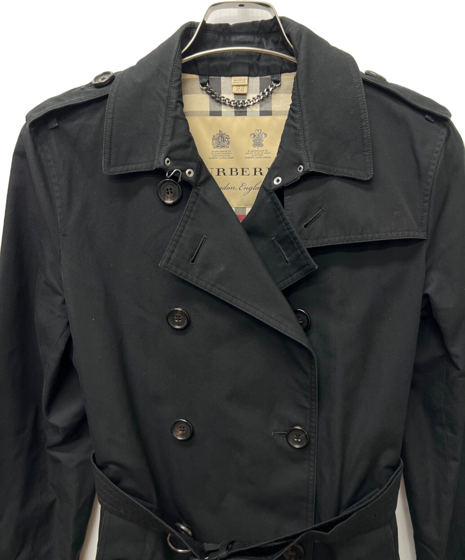 中古・古着通販】BURBERRY (バーバリー) トレンチコート ネイビー