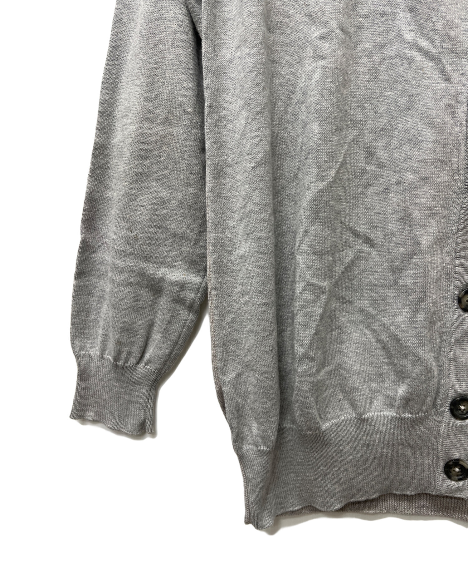 Maison Margiela メゾンマルジェラ カーディガン S グレー 【古着】【中古】【送料無料】 Maison Margiela メゾンマルジェラ カーディガン S グレー 【古着