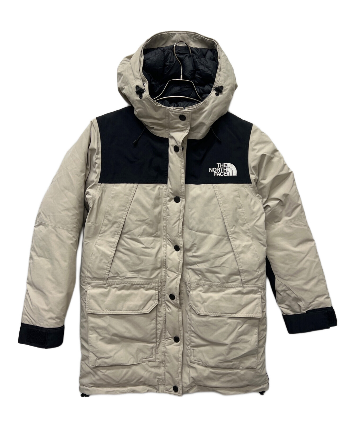 販売大特価 The North Face ダウンジャケット ベージュ/ブラック 