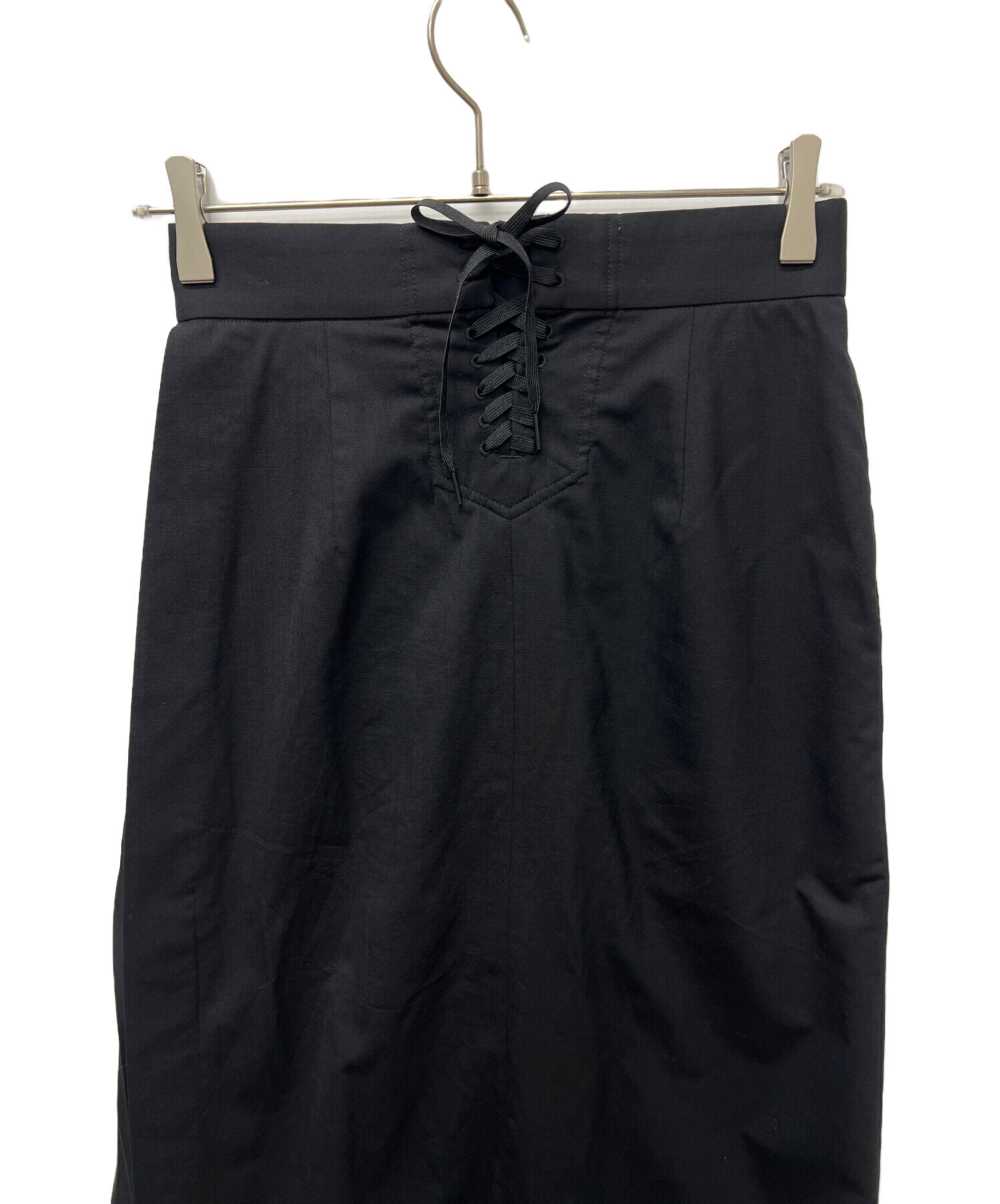 中古・古着通販】HYKE (ハイク) スカート ブラック サイズ:1