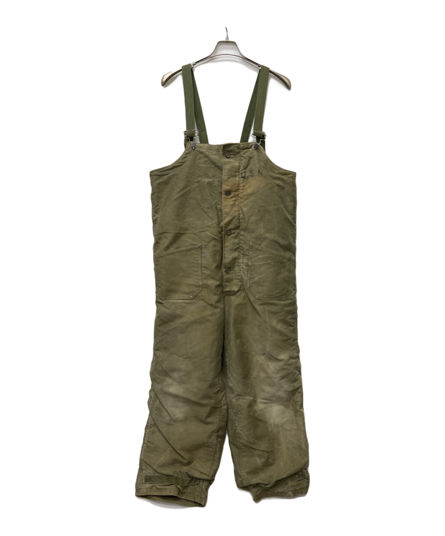 中古・古着通販】U'S NAVY (ユーエスネイビー) デッキパンツ カーキ