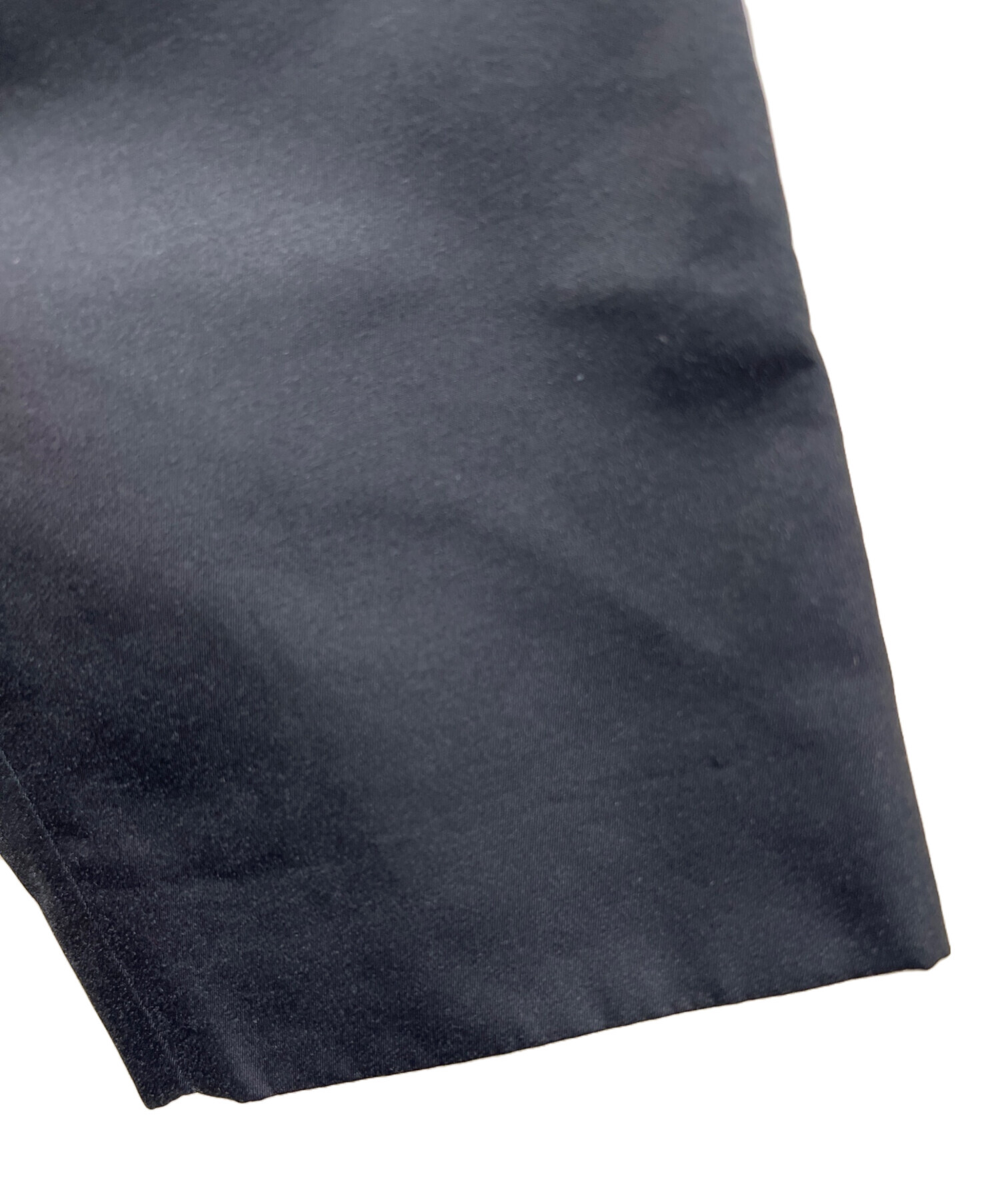 中古・古着通販】ADORE (アドーア) ノーカラーコート ネイビー サイズ