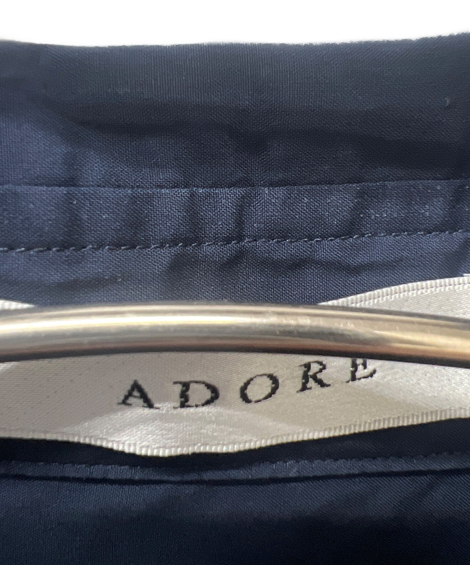 中古・古着通販】ADORE (アドーア) 長袖シャツ ネイビー サイズ:38 