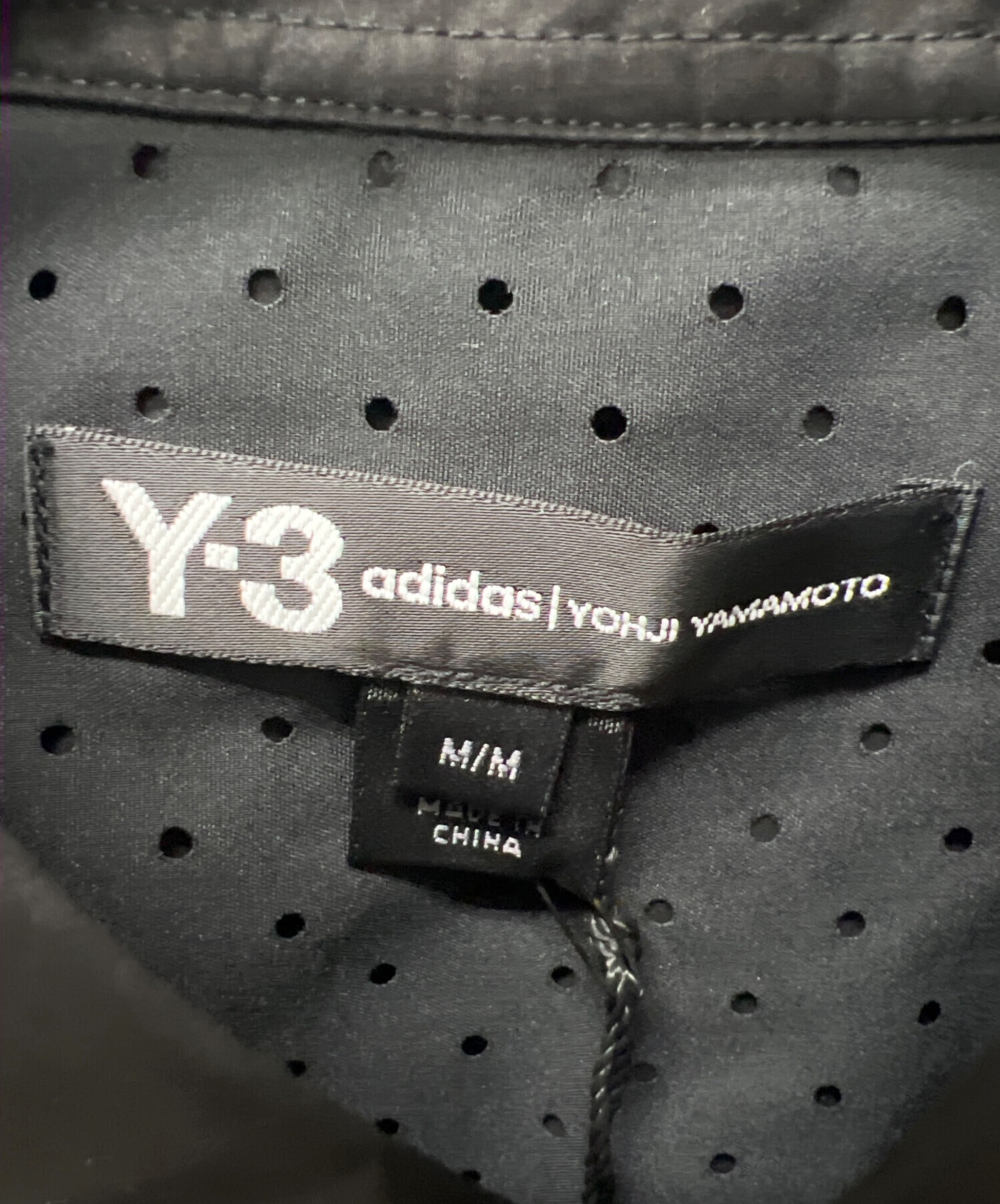 中古・古着通販】Y-3 (ワイスリー) M TECH COTTON LONG SHIRT ブラック
