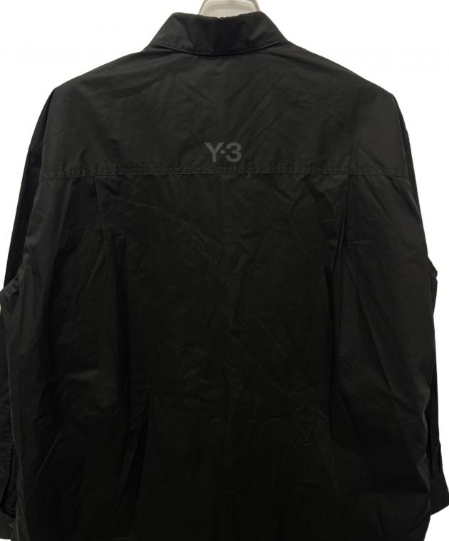 中古・古着通販】Y-3 (ワイスリー) M TECH COTTON LONG SHIRT ブラック