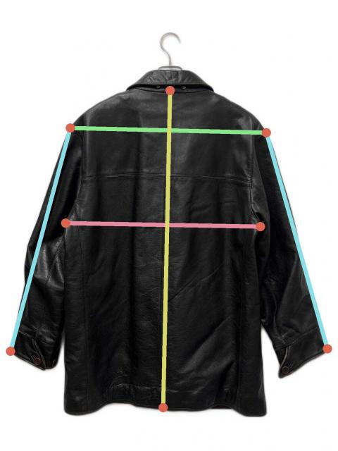 中古・古着通販】Calvin Klein (カルバンクライン) レザーコート