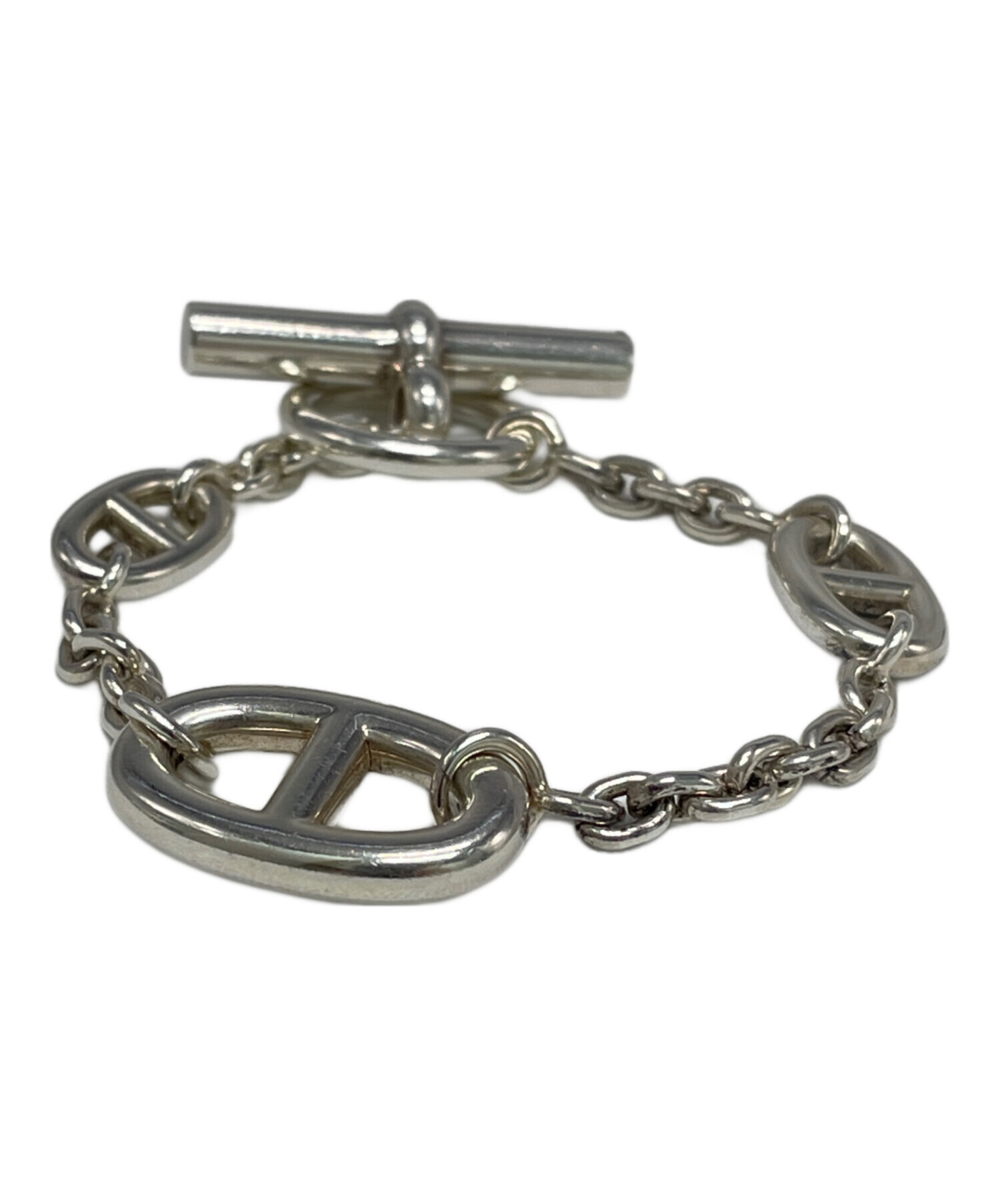 中古・古着通販】HERMES (エルメス) ブレスレット シルバー サイズ:SH