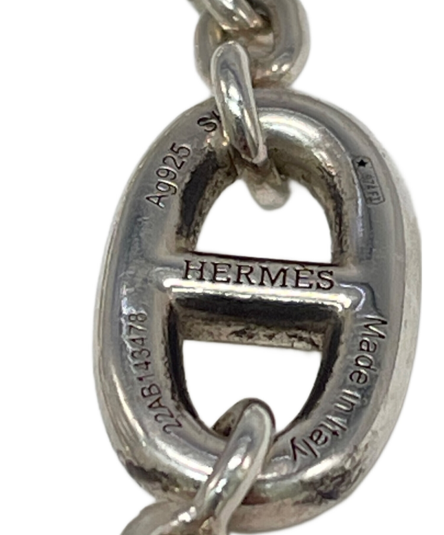 ぬ*ま様 HERMÈS シテール ブレスレット SH 中古・古着通販】HERMES (エルメス) ブレスレット シルバー サイズ:SH