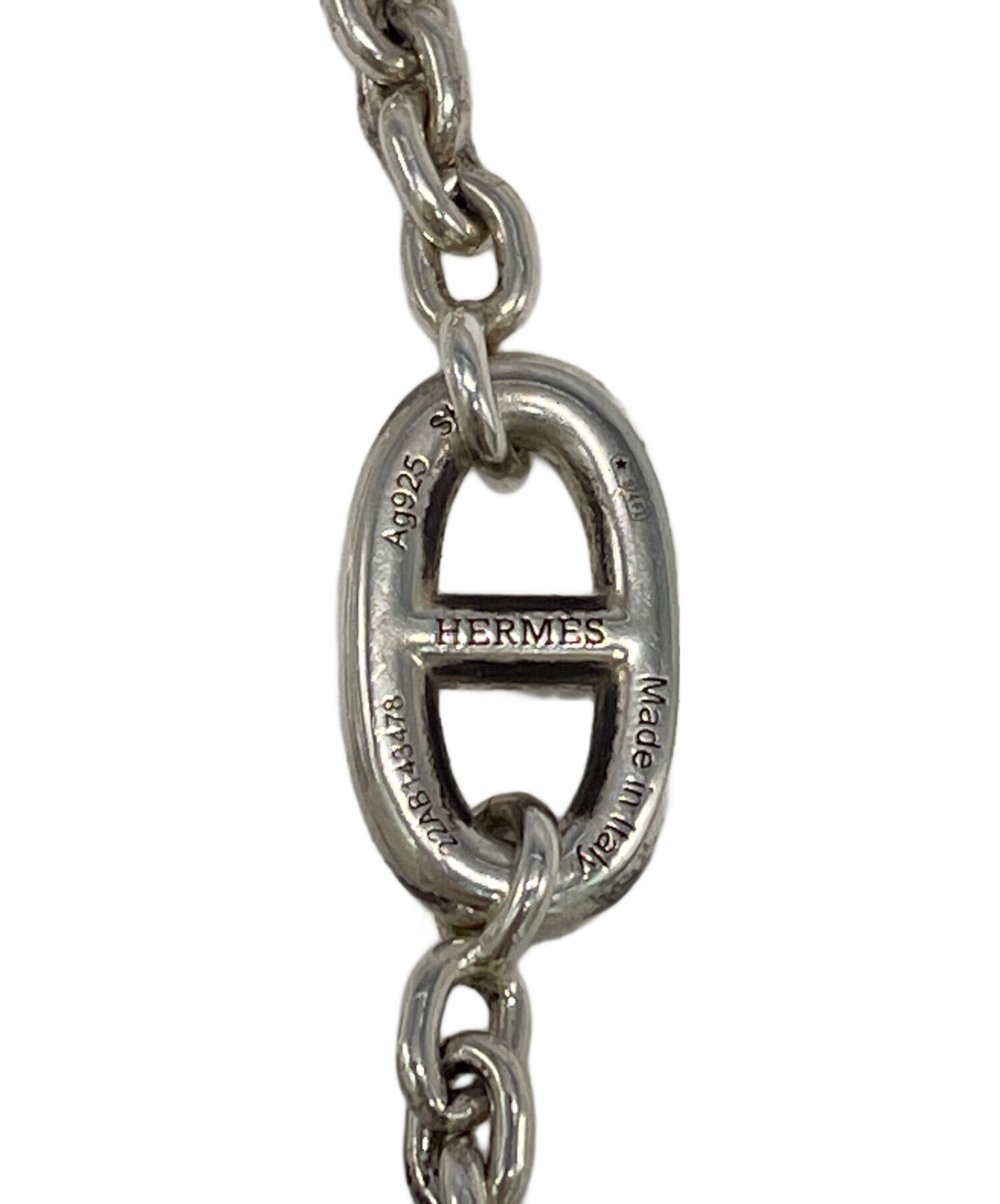 中古・古着通販】HERMES (エルメス) ブレスレット シルバー サイズ:SH